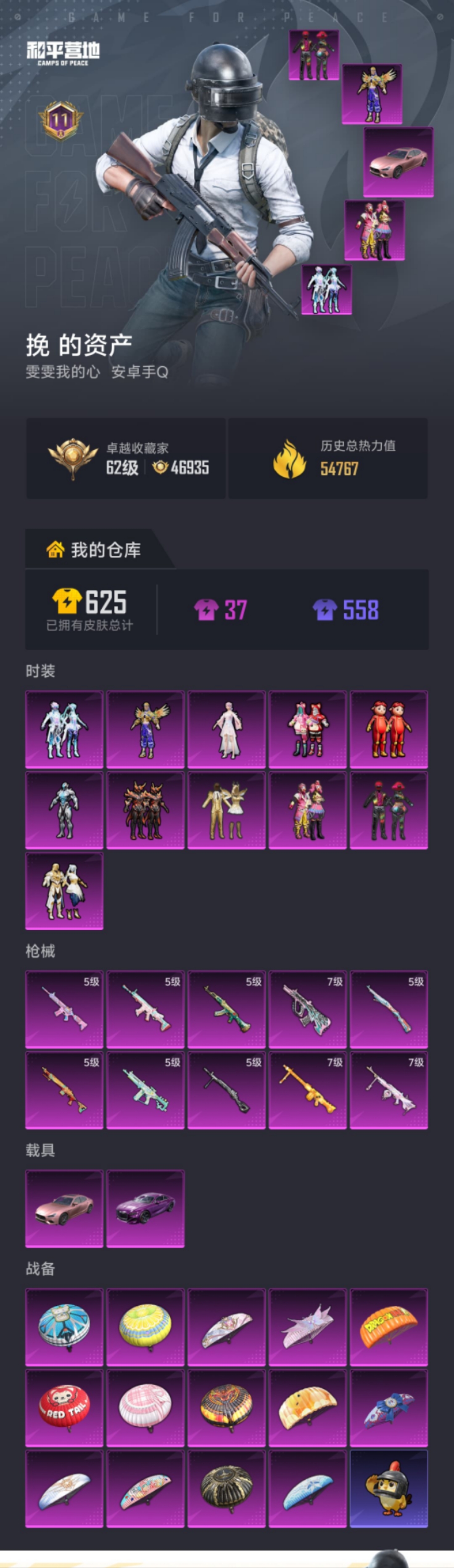 HPLX4176352和平精英账号详情图21 HPLX4176352和平精英账号详情图21