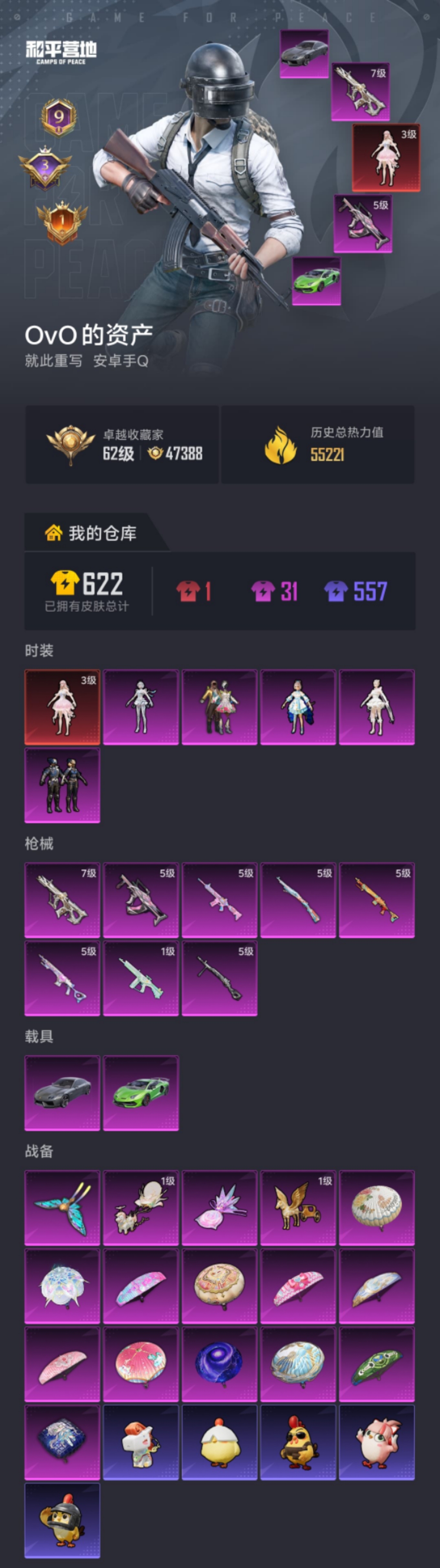 HPLX4176463和平精英账号详情图21 HPLX4176463和平精英账号详情图21