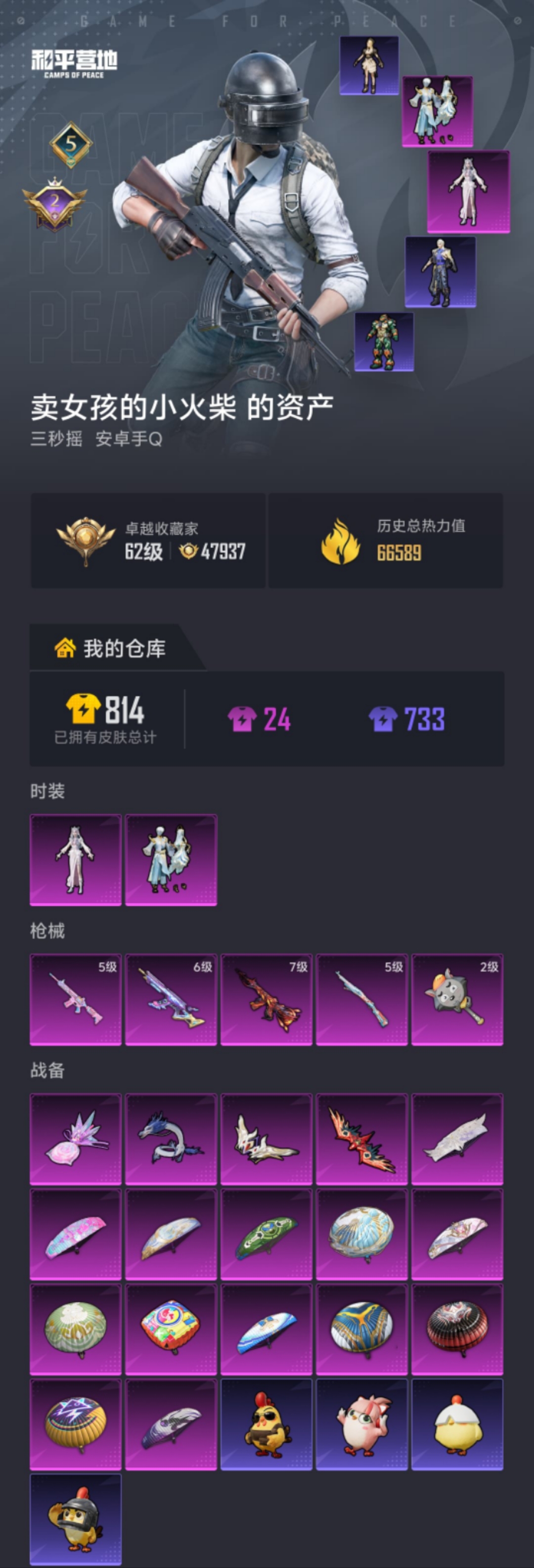 HPLX4176346和平精英账号详情图18 HPLX4176346和平精英账号详情图18