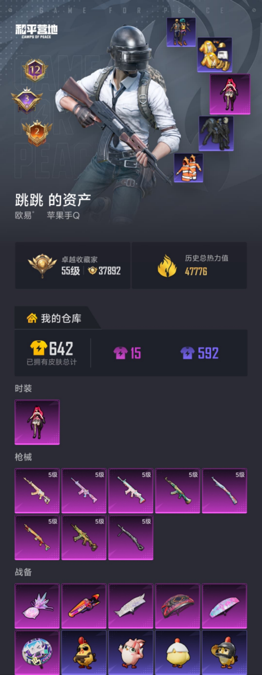 HPLX4177940和平精英账号详情图19