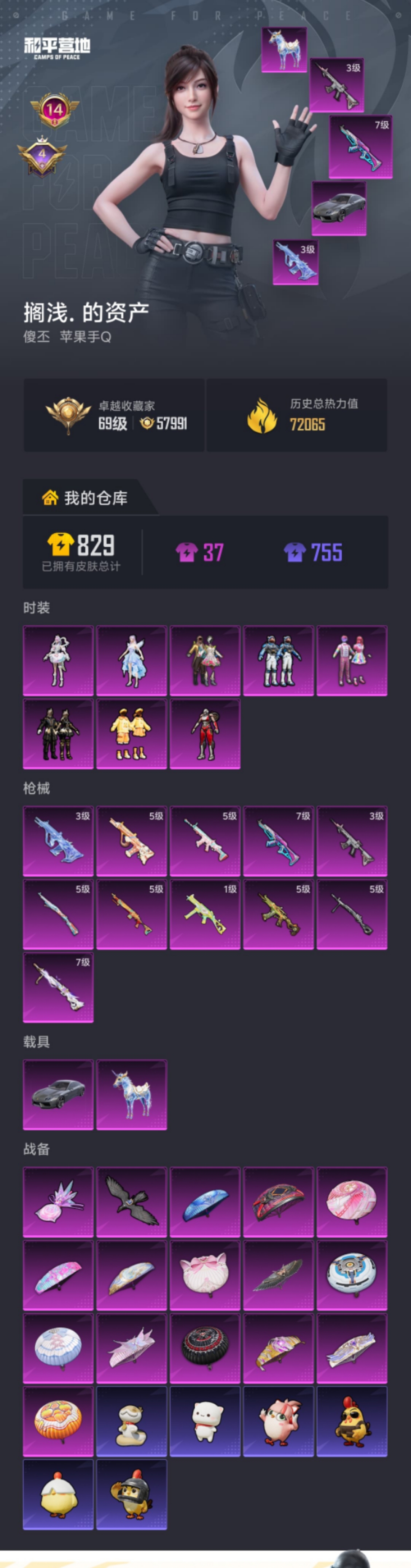 HPLX4177957和平精英账号详情图22