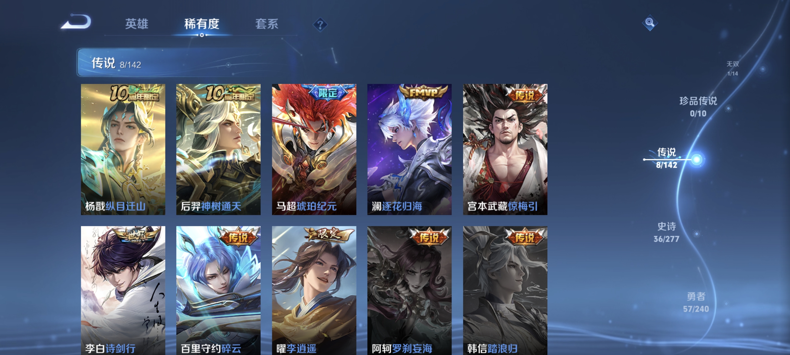 WZLX4315083王者荣耀账号详情图5