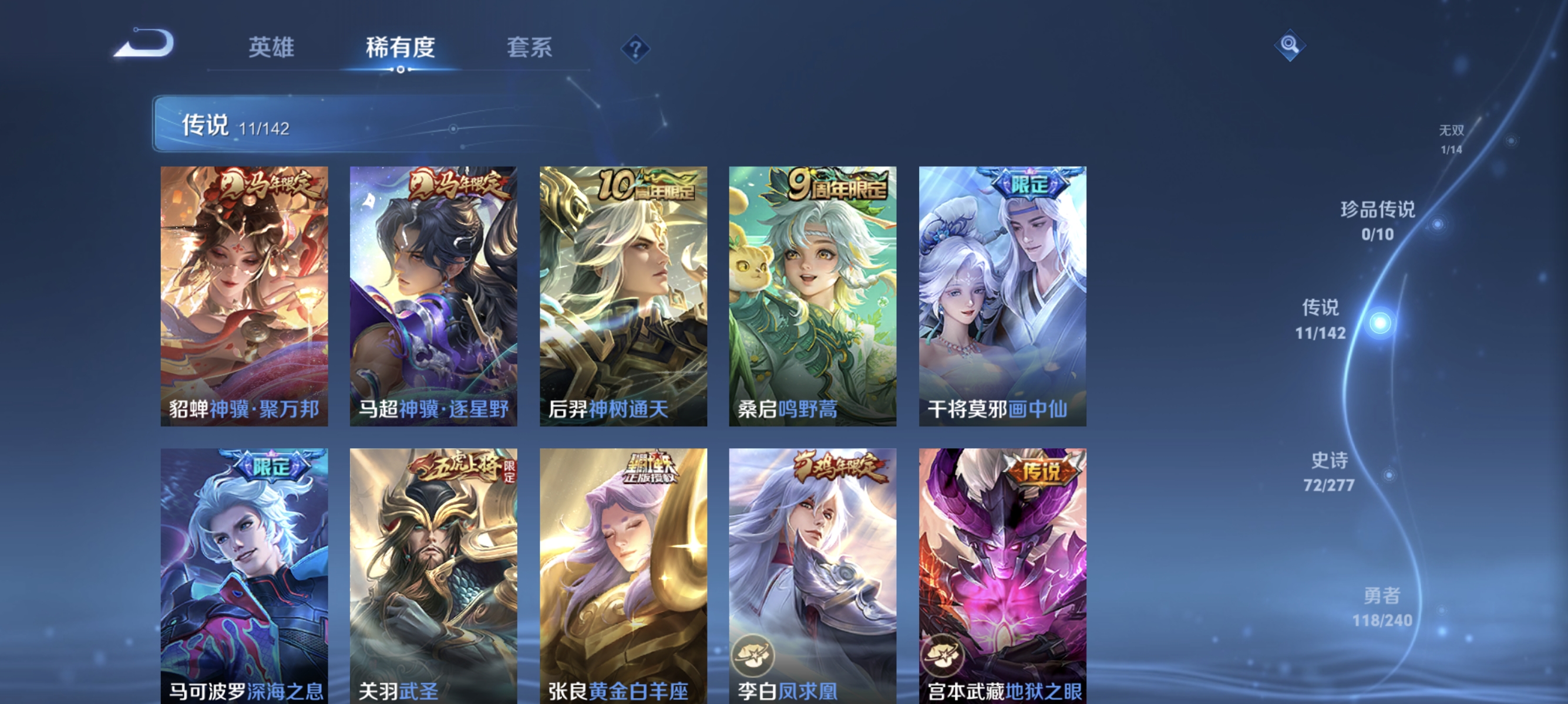 WZLX4315110王者荣耀账号详情图6