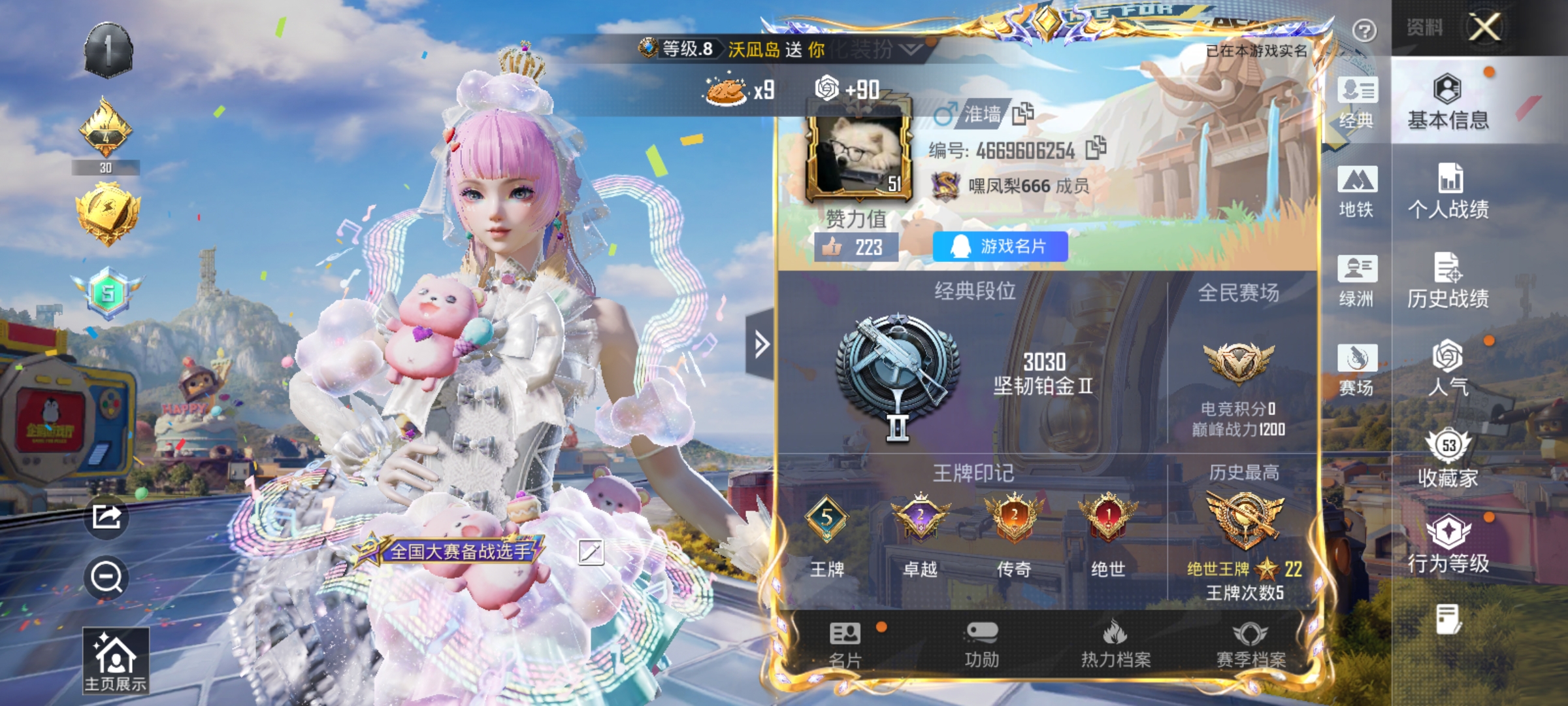 HPLX4179298和平精英账号详情图2