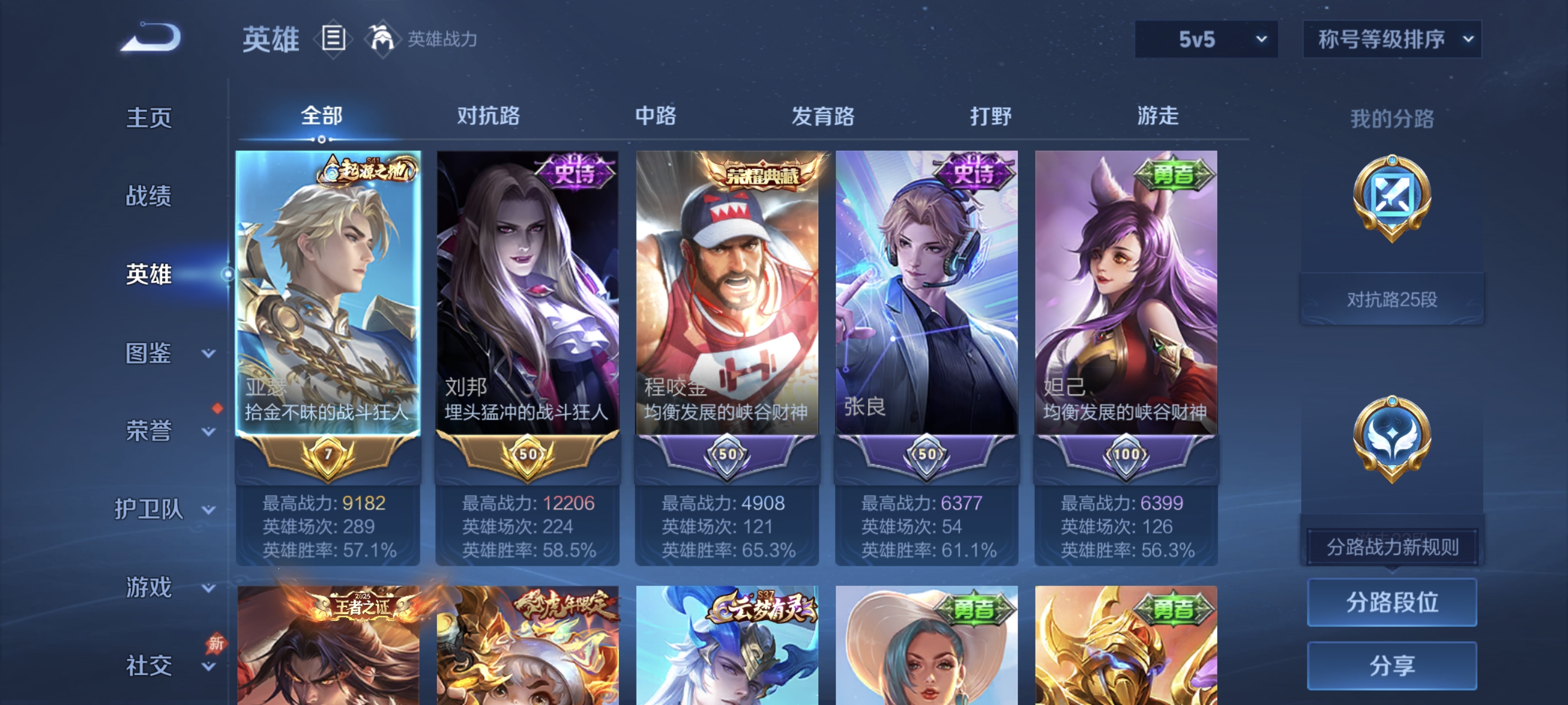 WZLX4317156王者荣耀账号详情图2