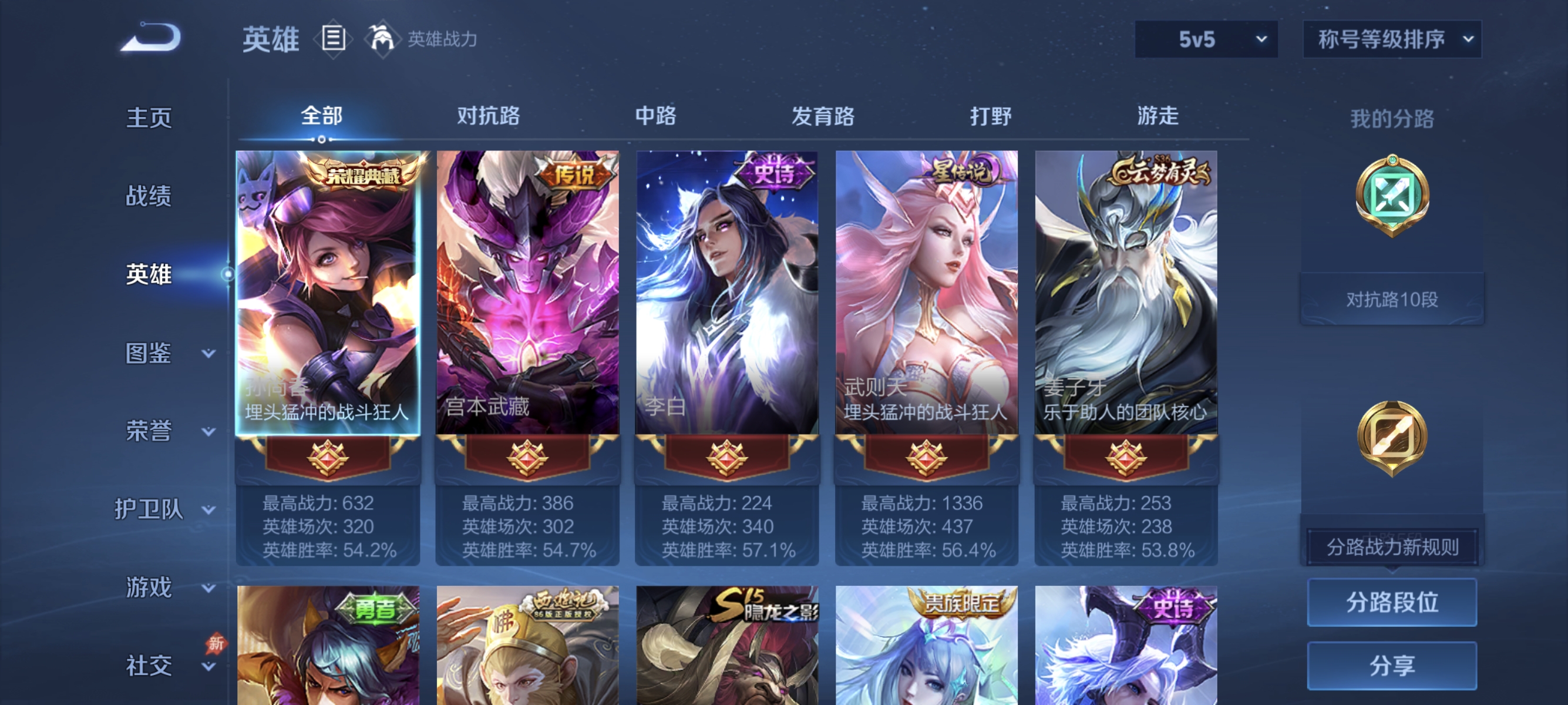 WZLX4317593王者荣耀账号详情图2