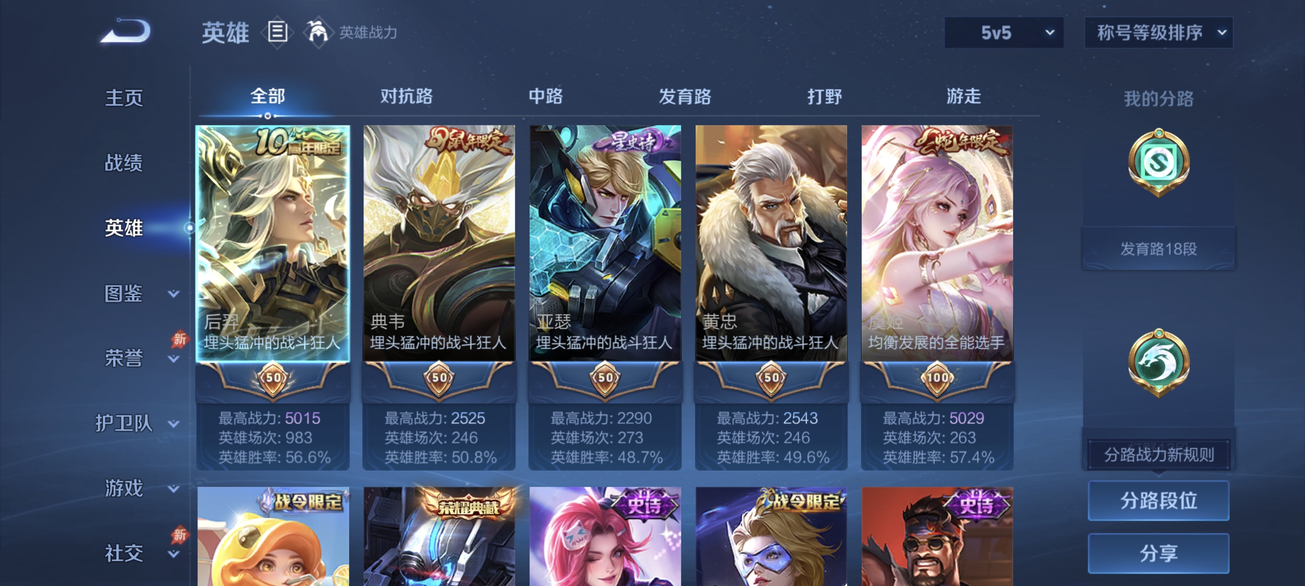 WZLX4318638王者荣耀账号详情图2