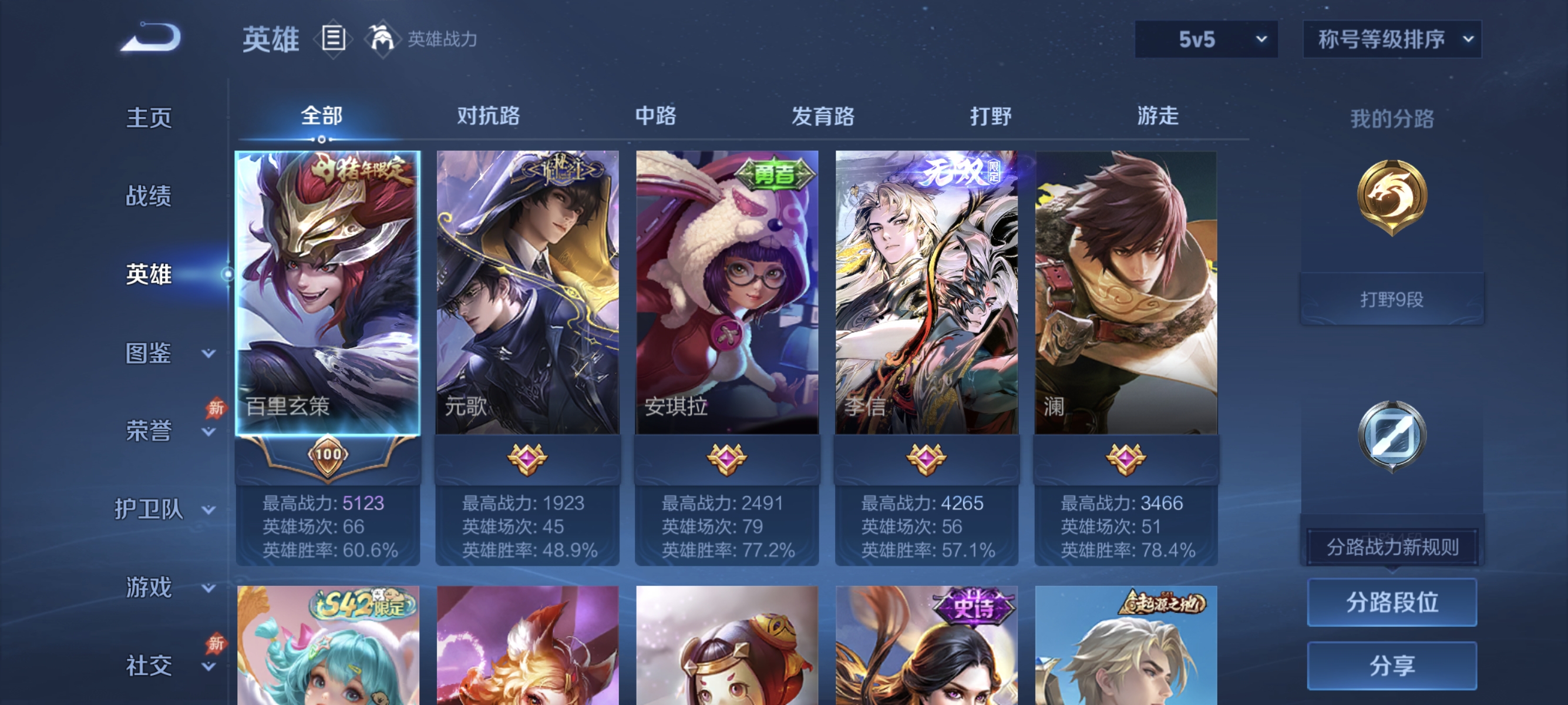 WZLX4321851王者荣耀账号详情图2