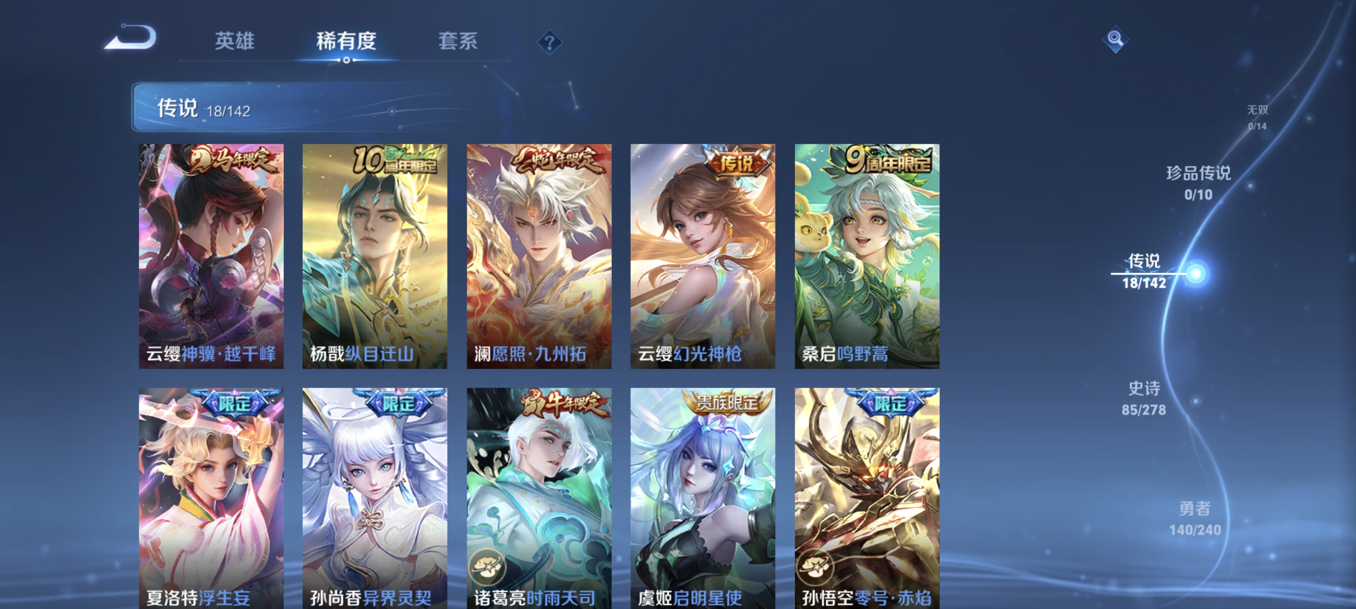 WZLX4325480王者荣耀账号详情图5