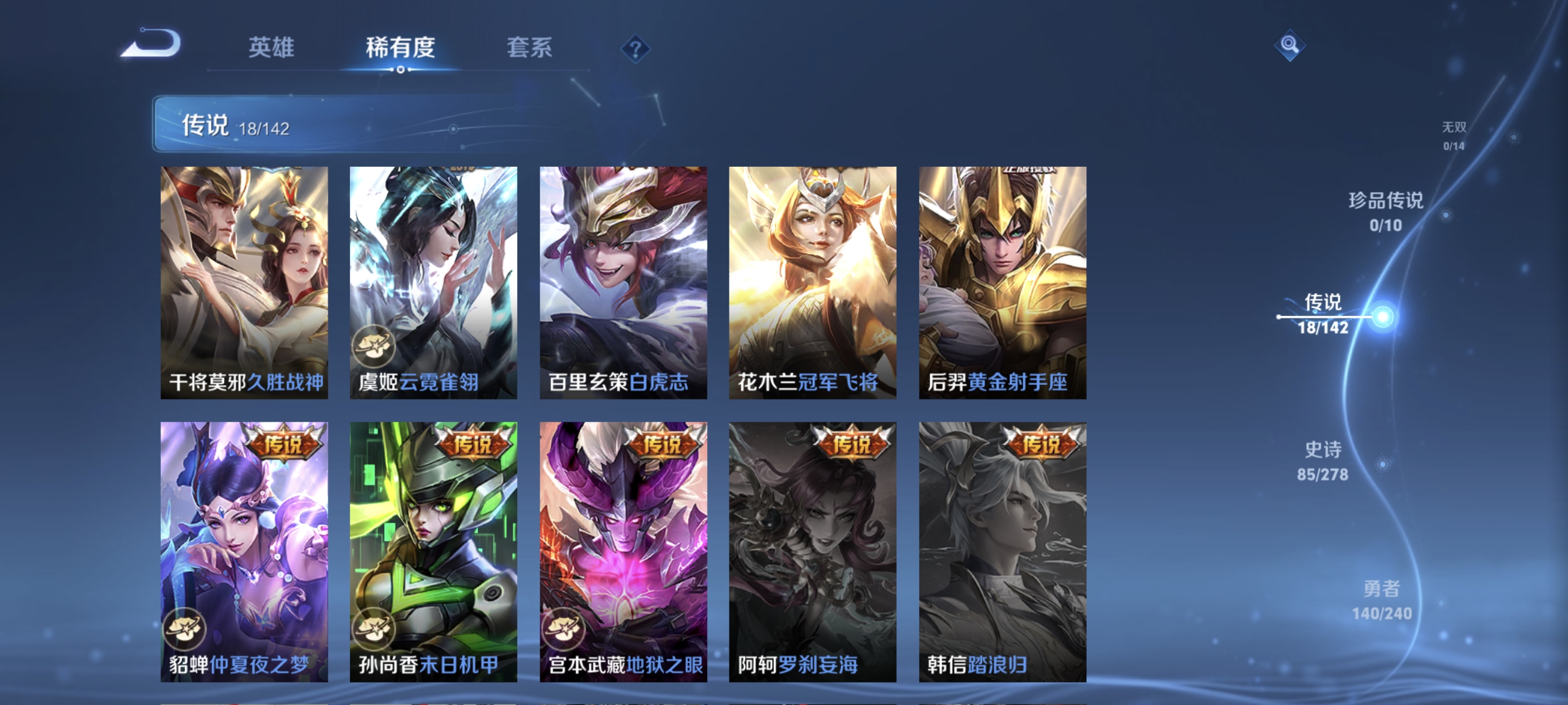 WZLX4325480王者荣耀账号详情图6