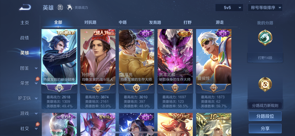 WZLX4325497王者荣耀账号详情图2