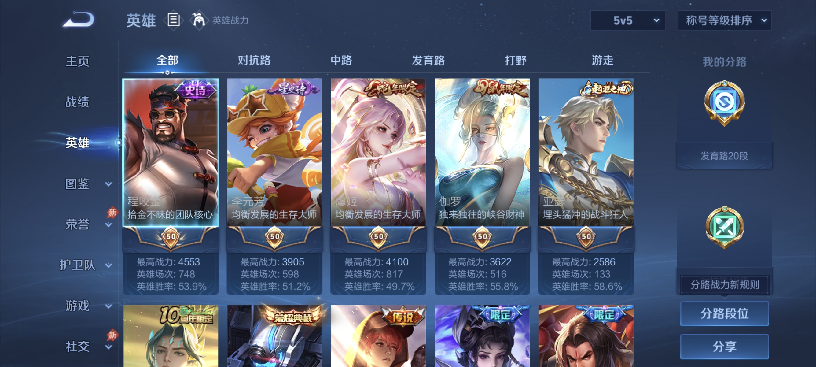 WZLX4335036王者荣耀账号详情图2