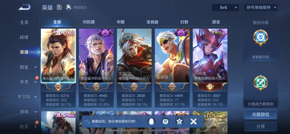 WZLX4337216王者荣耀账号详情图2