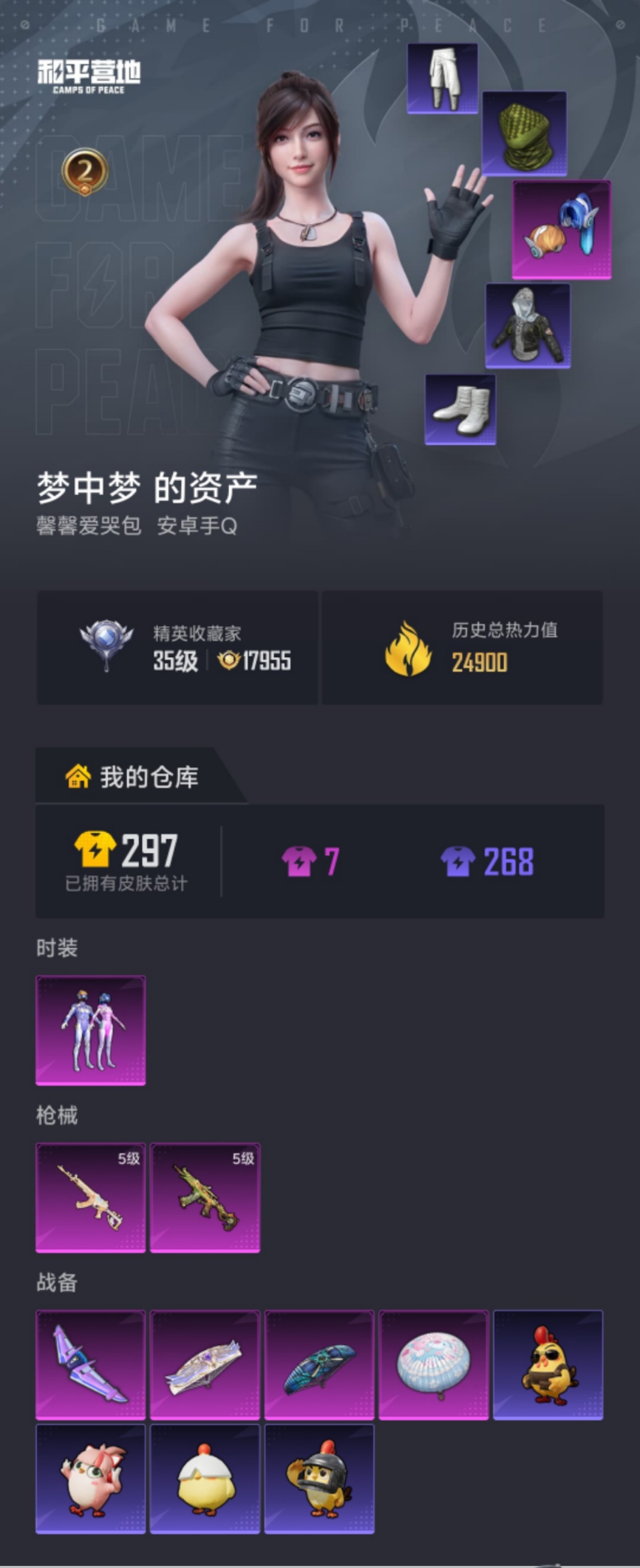 HPLX4196110和平精英账号详情图18