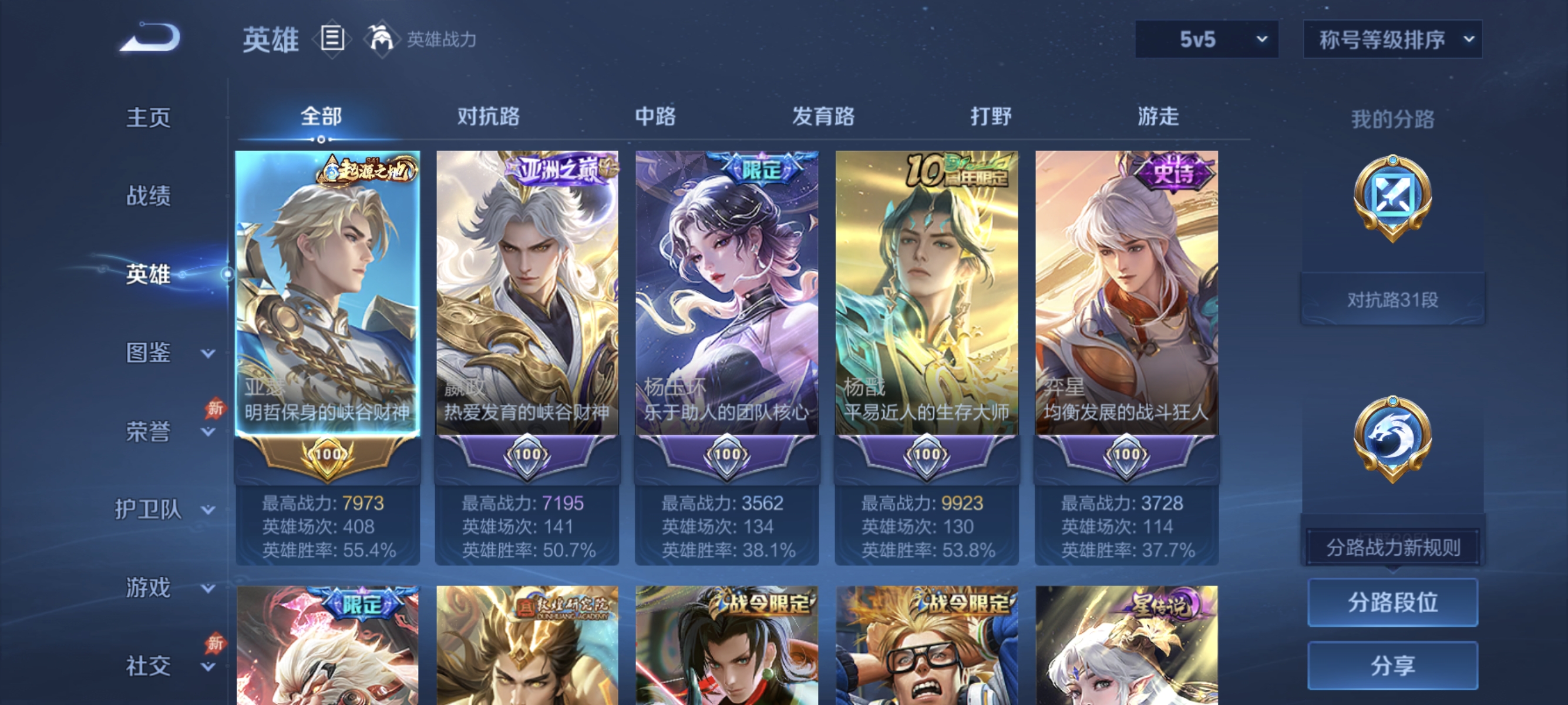WZLX4341246王者荣耀账号详情图2
