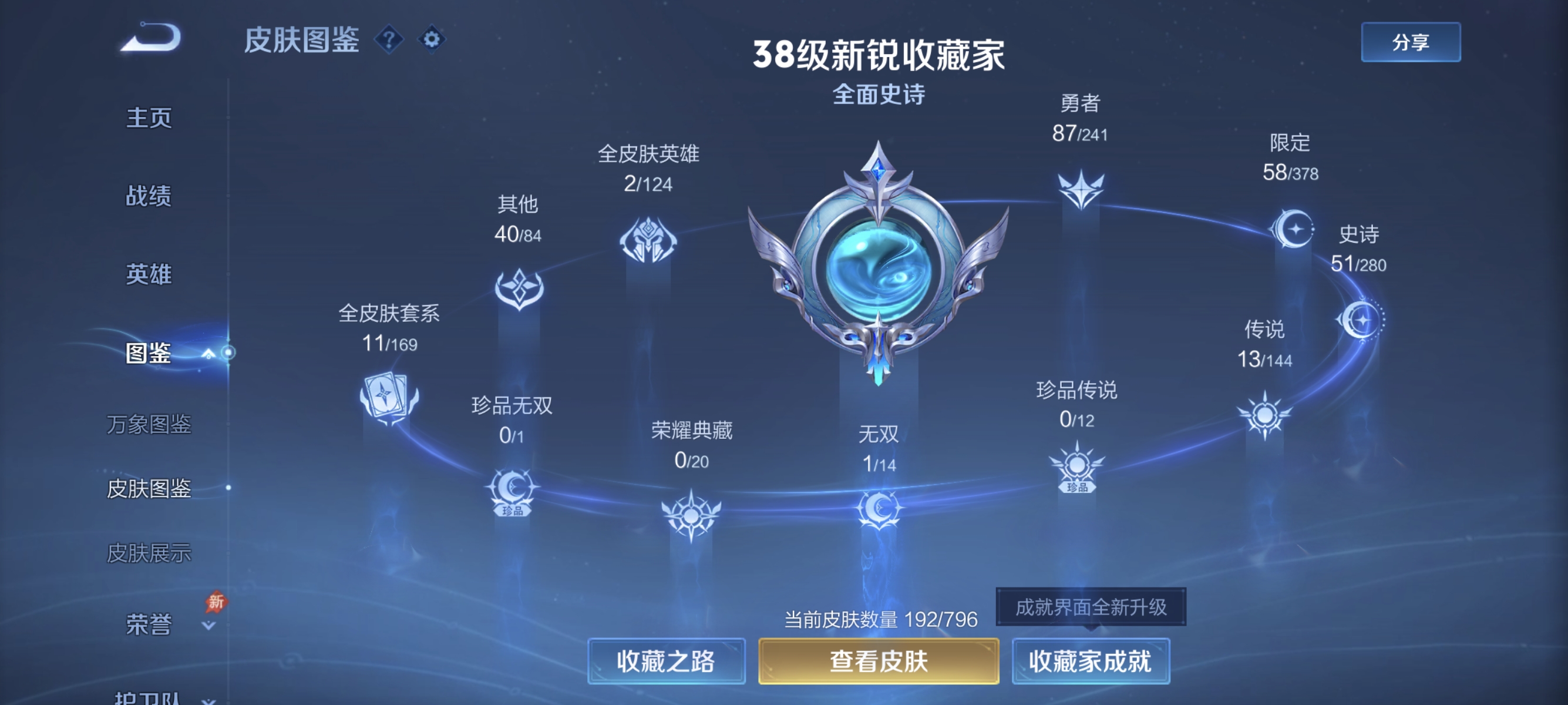 WZLX4347381王者荣耀账号详情图3