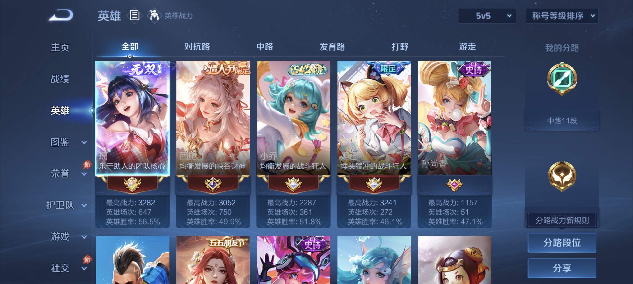 WZLX4349515王者荣耀账号详情图2