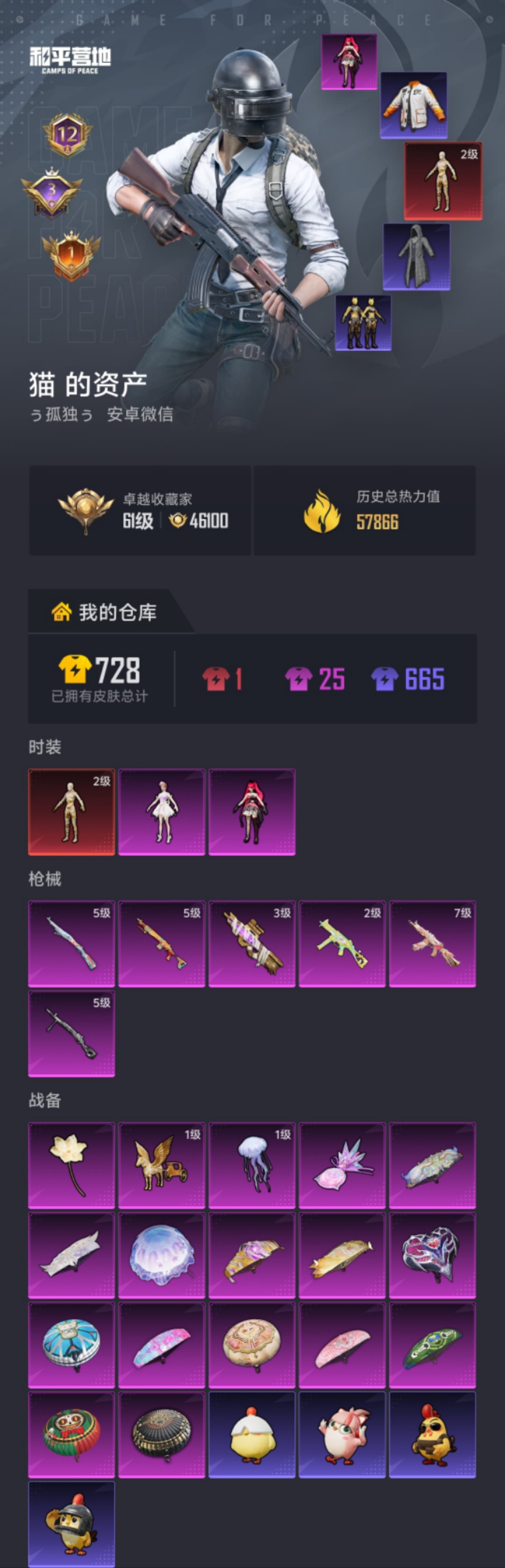 HPLX4206546和平精英账号详情图19