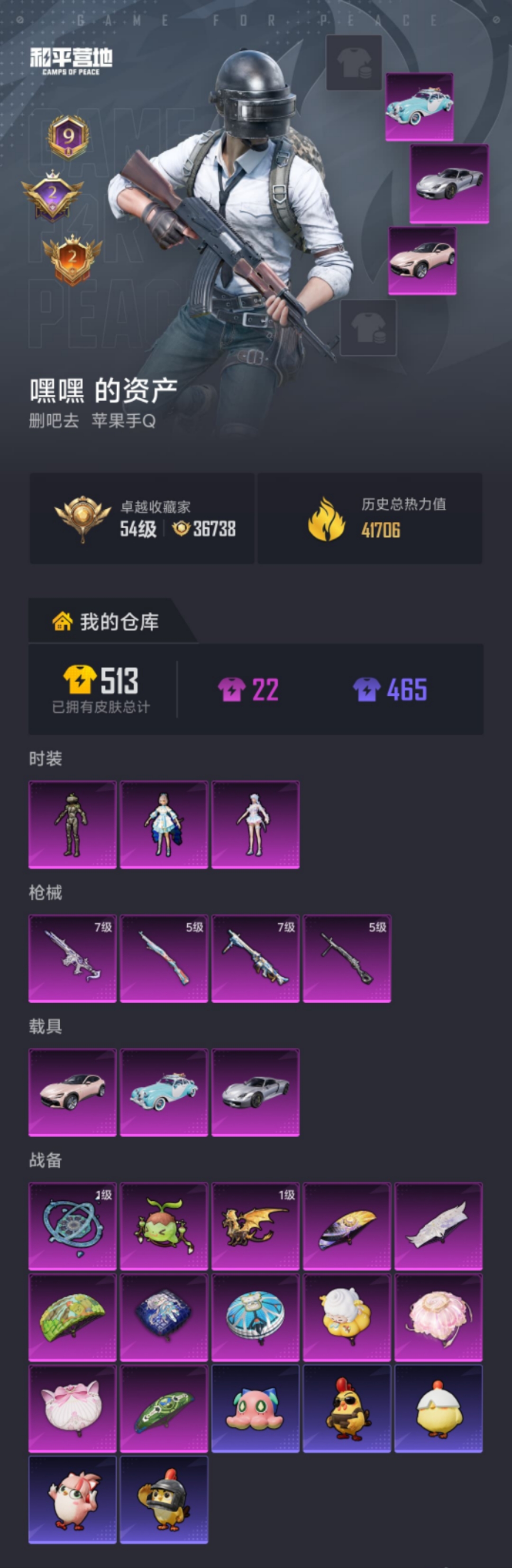 HPLX4207895和平精英账号详情图21