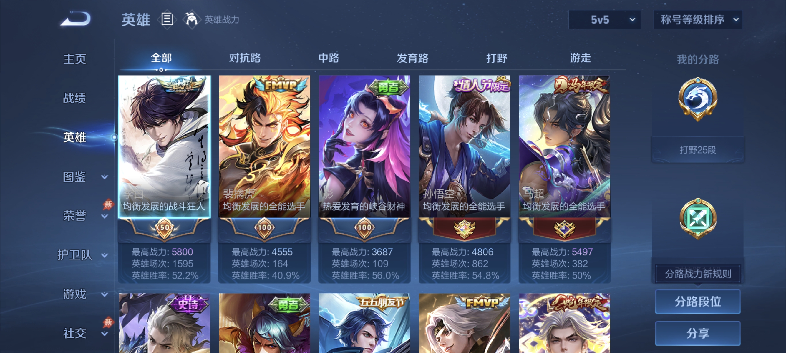 WZLX4357754王者荣耀账号详情图2