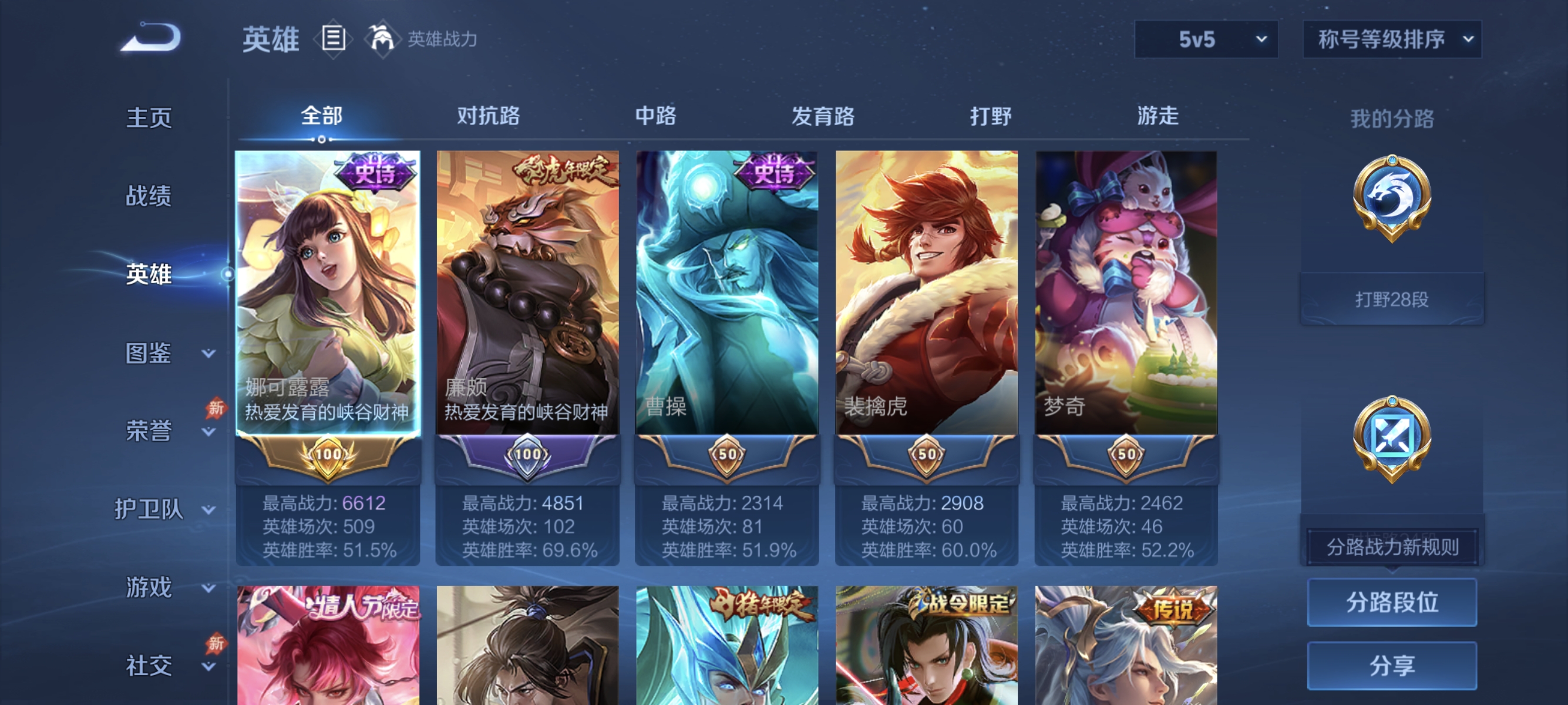 WZLX4372611王者荣耀账号详情图2
