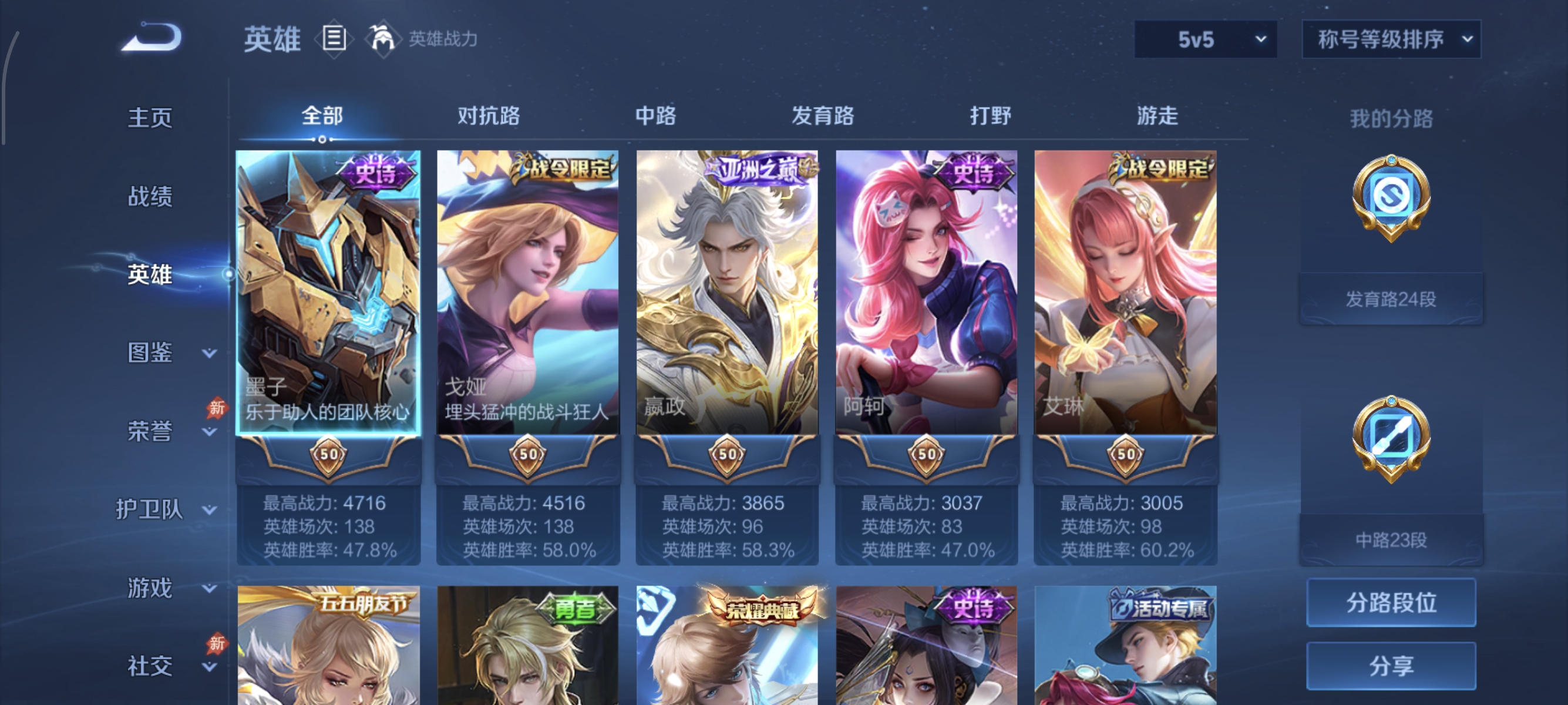 WZMMN4582084王者荣耀账号详情图7 WZMMN4582084王者荣耀账号详情图7