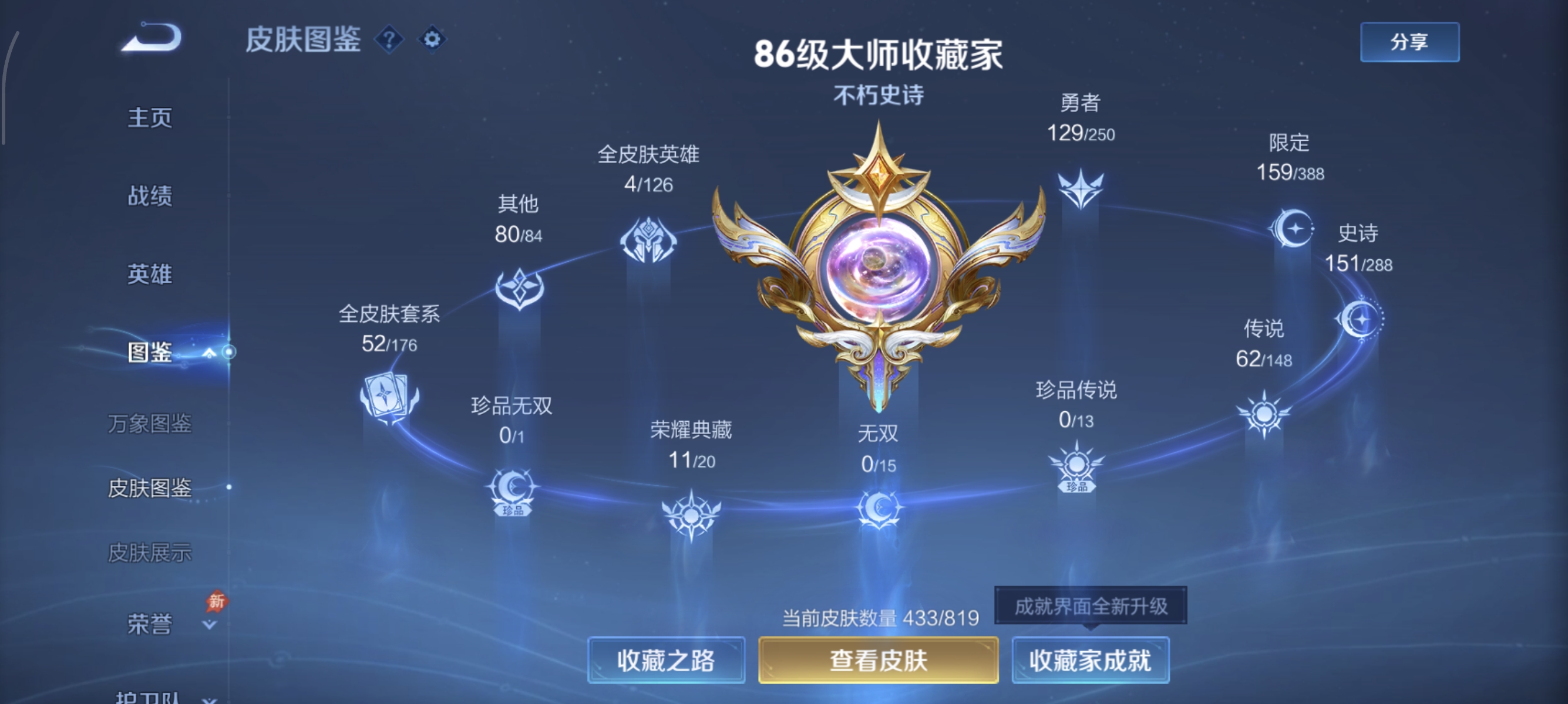 WZMMN4585841王者荣耀账号详情图10 WZMMN4585841王者荣耀账号详情图10