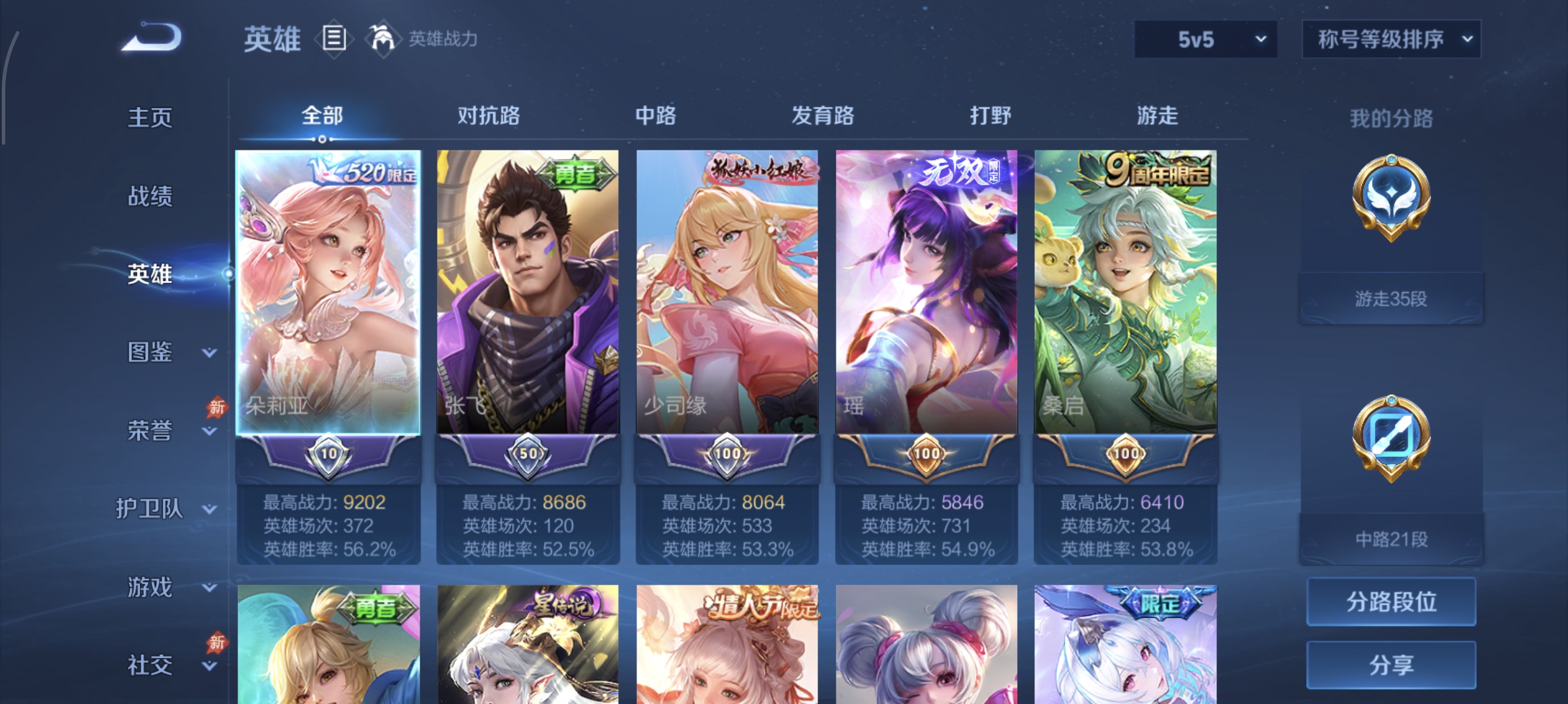 WZMMN4605239王者荣耀账号详情图7