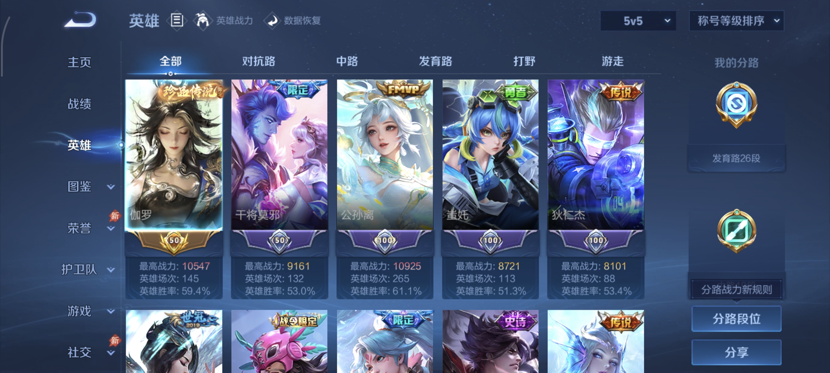 WZMMN4611069王者荣耀账号详情图9