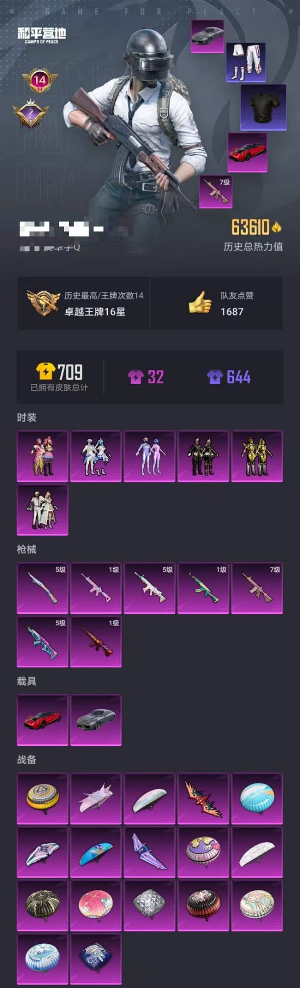 HPQM3197178和平精英账号详情图25 HPQM3197178和平精英账号详情图25