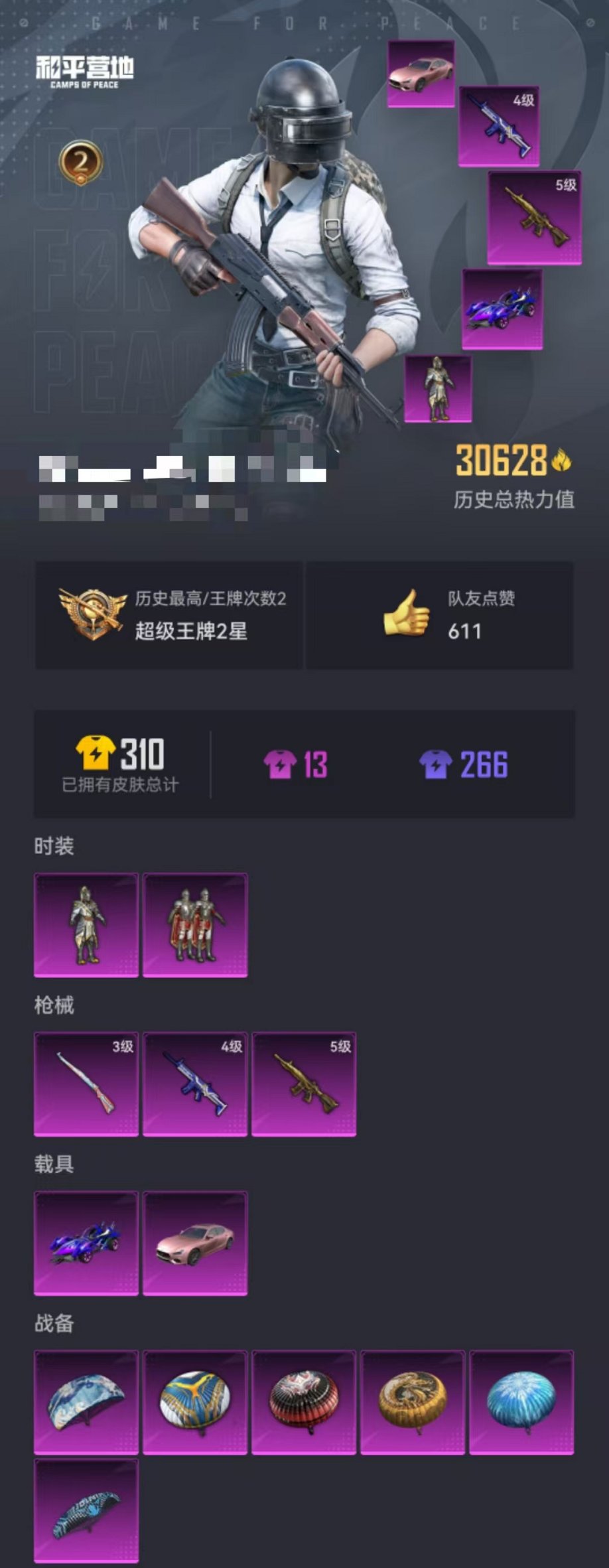 HPQM3242656和平精英账号详情图20 HPQM3242656和平精英账号详情图20