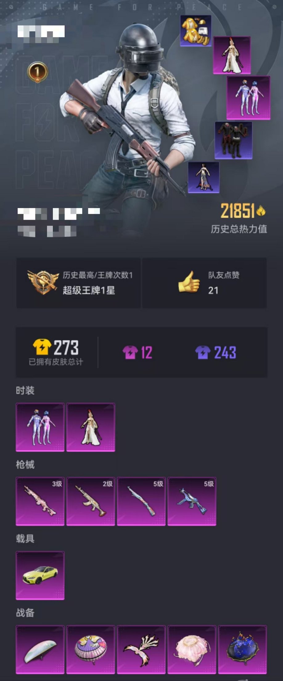 HPQM3120418和平精英账号详情图24