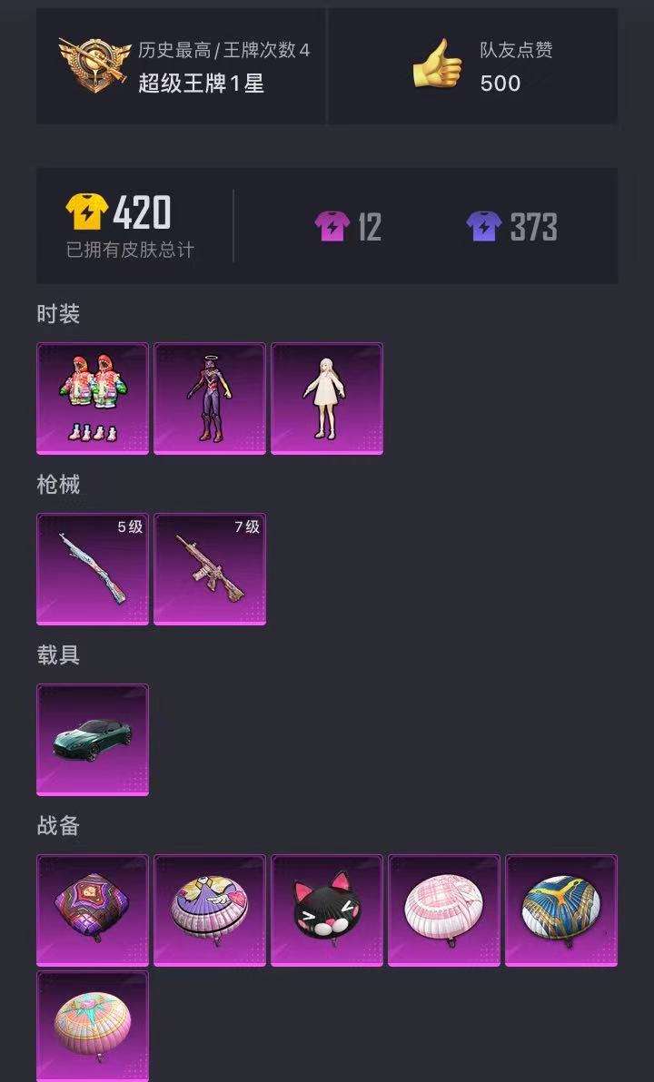 HPQM3276843和平精英账号详情图35 HPQM3276843和平精英账号详情图35