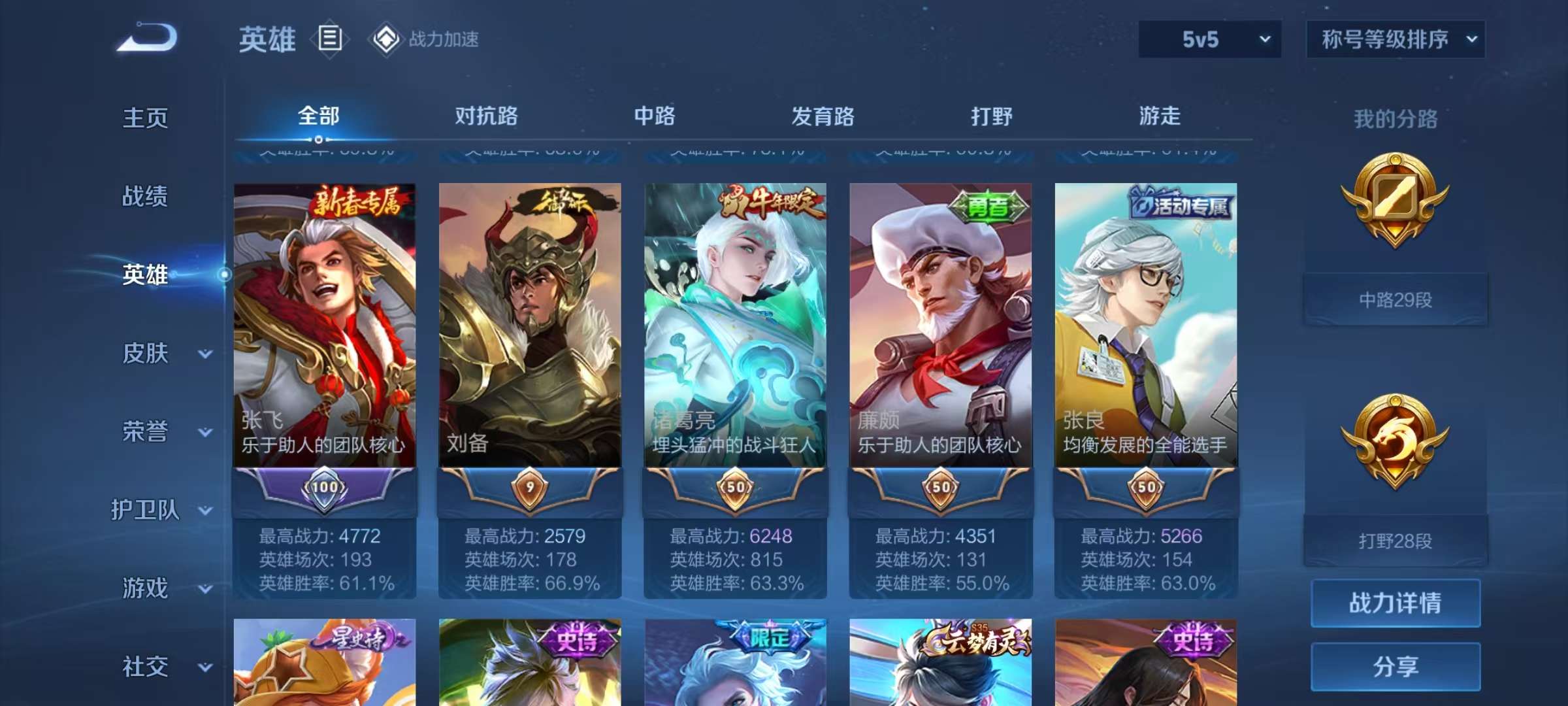WZQM3185697王者荣耀账号详情图2