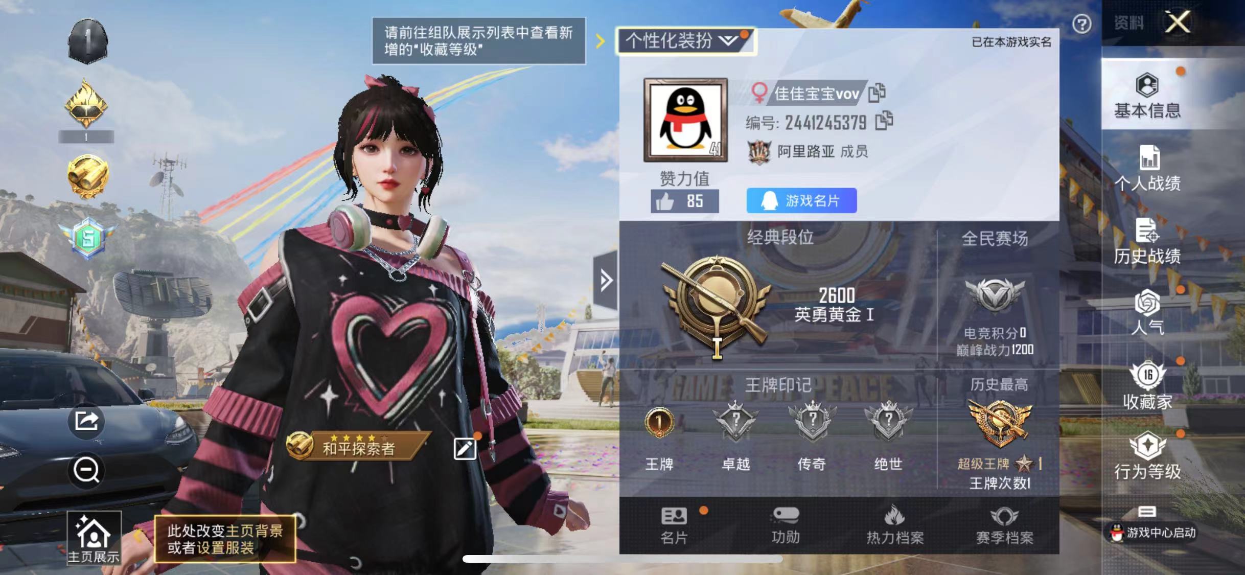 和平精英账号苹果QQ-9060热力值-1印记-22套装-28枪皮 【2载具】 特斯拉Model 3(冷光银) X(珍珠白)【1热门】 M416-糯团青竹 营地ID:703907548 