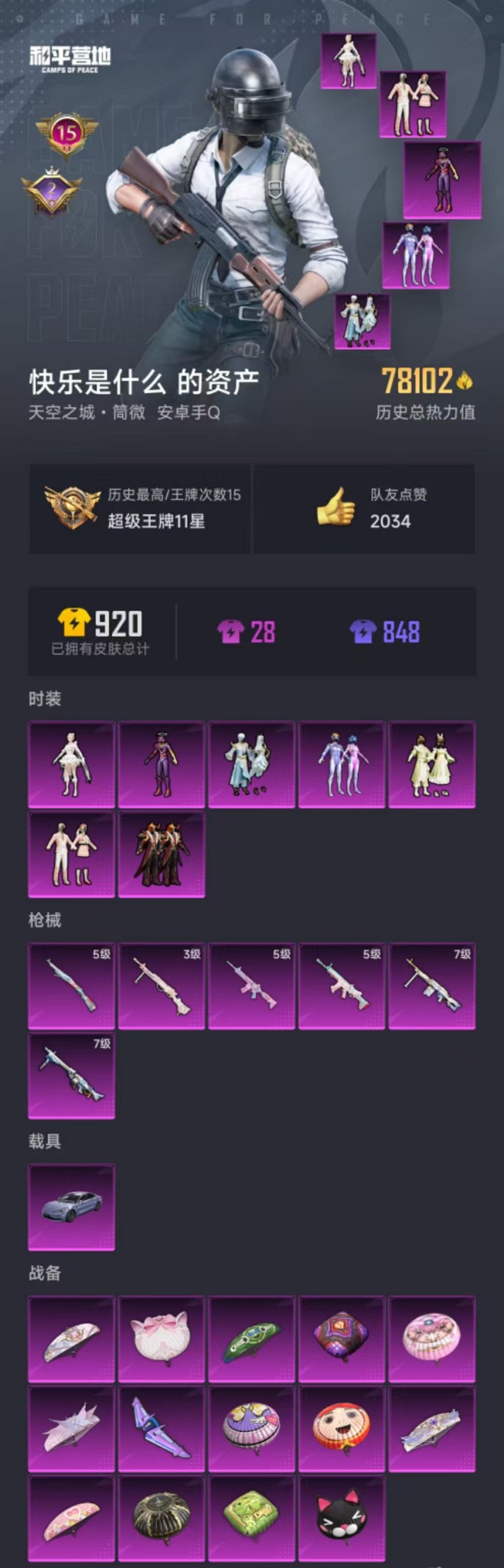 HPQM3259932和平精英账号详情图23