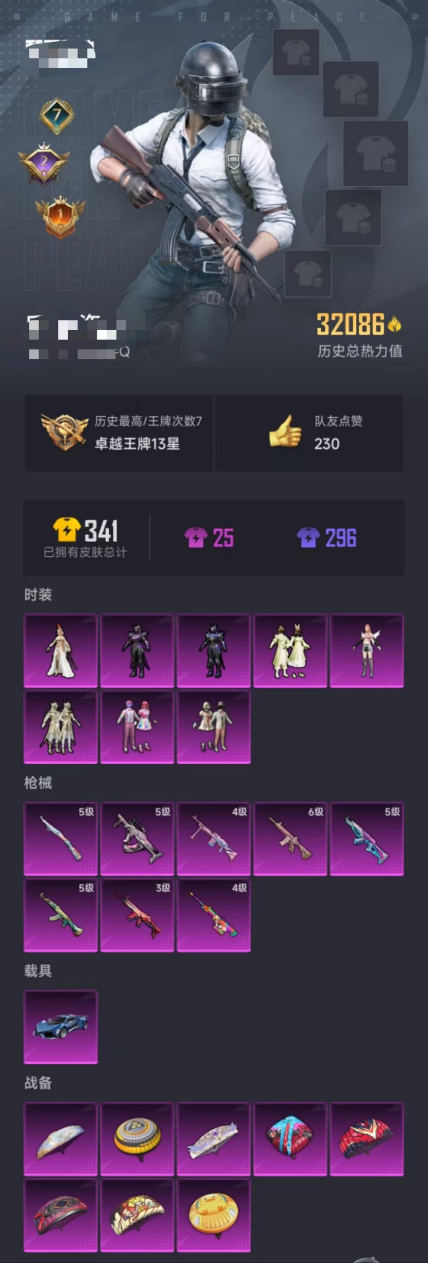 HPQM3259931和平精英账号详情图33 HPQM3259931和平精英账号详情图33