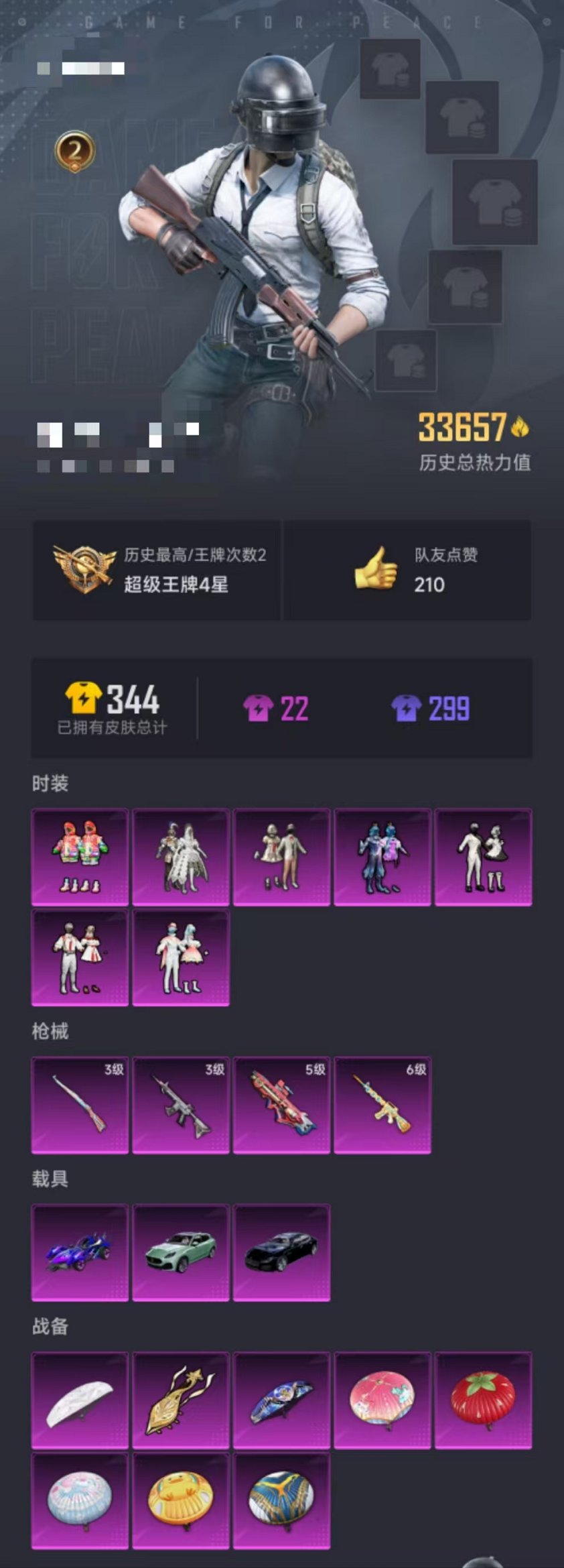 HPQM3259945和平精英账号详情图25 HPQM3259945和平精英账号详情图25