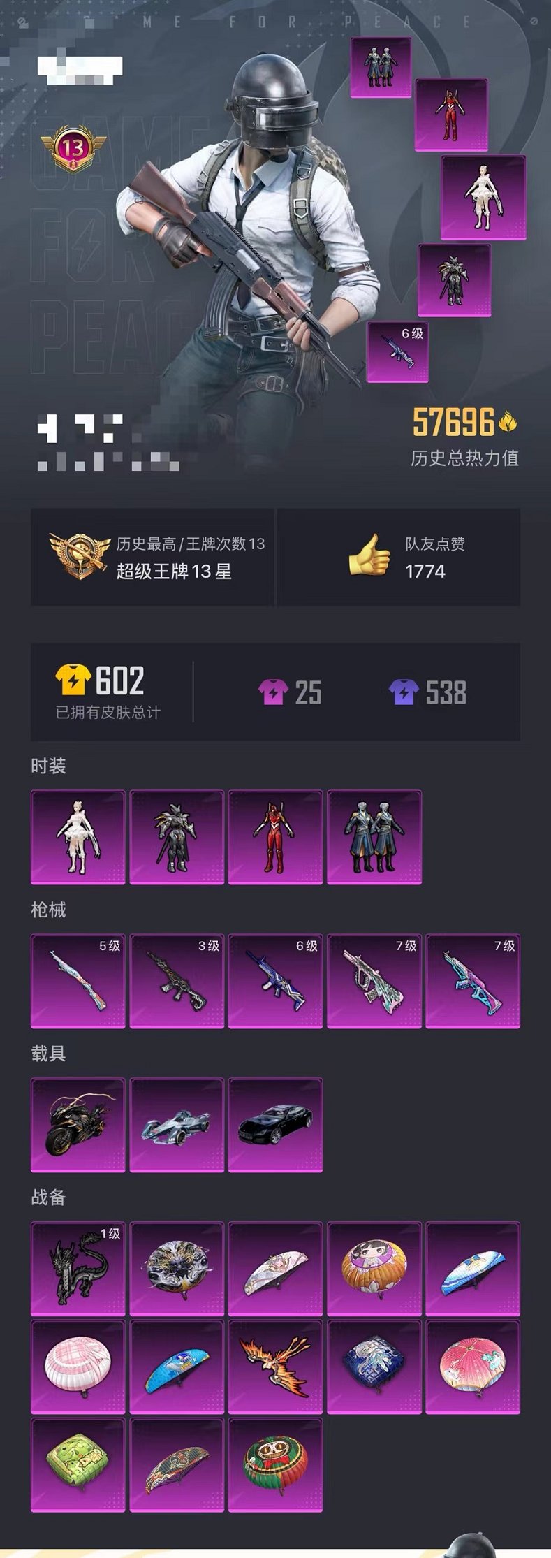 HPQM3260048和平精英账号详情图26 HPQM3260048和平精英账号详情图26