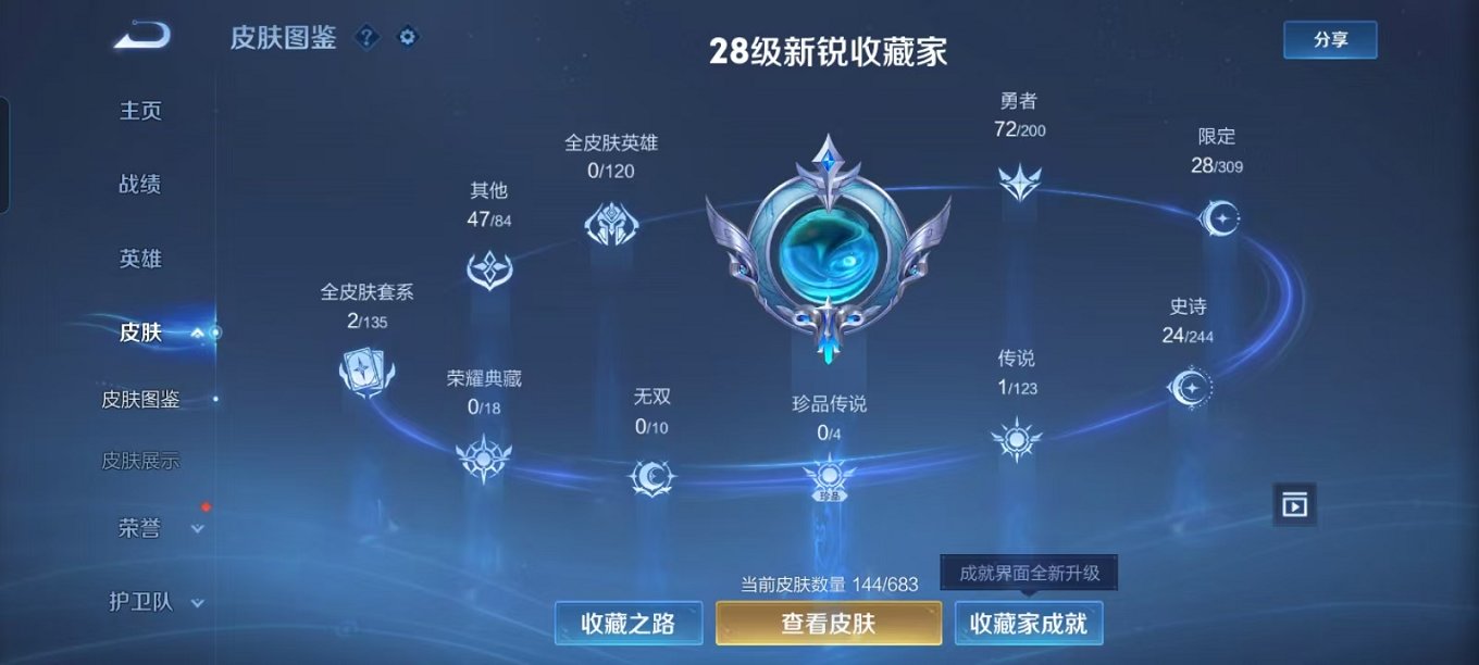 WZCMW3214073王者荣耀账号详情图3 WZCMW3214073王者荣耀账号详情图3