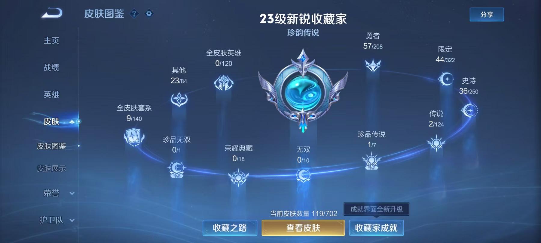 WZQM3160148王者荣耀账号详情图5 WZQM3160148王者荣耀账号详情图5