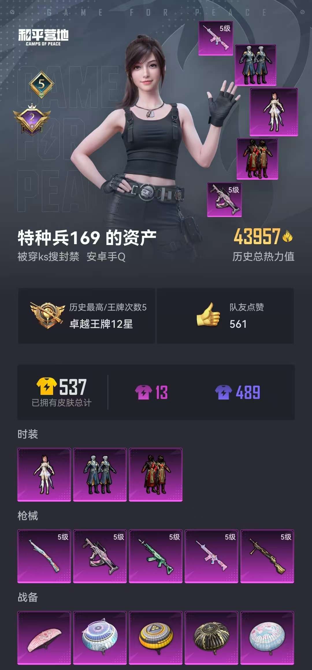 HPCMW3304212和平精英账号详情图16