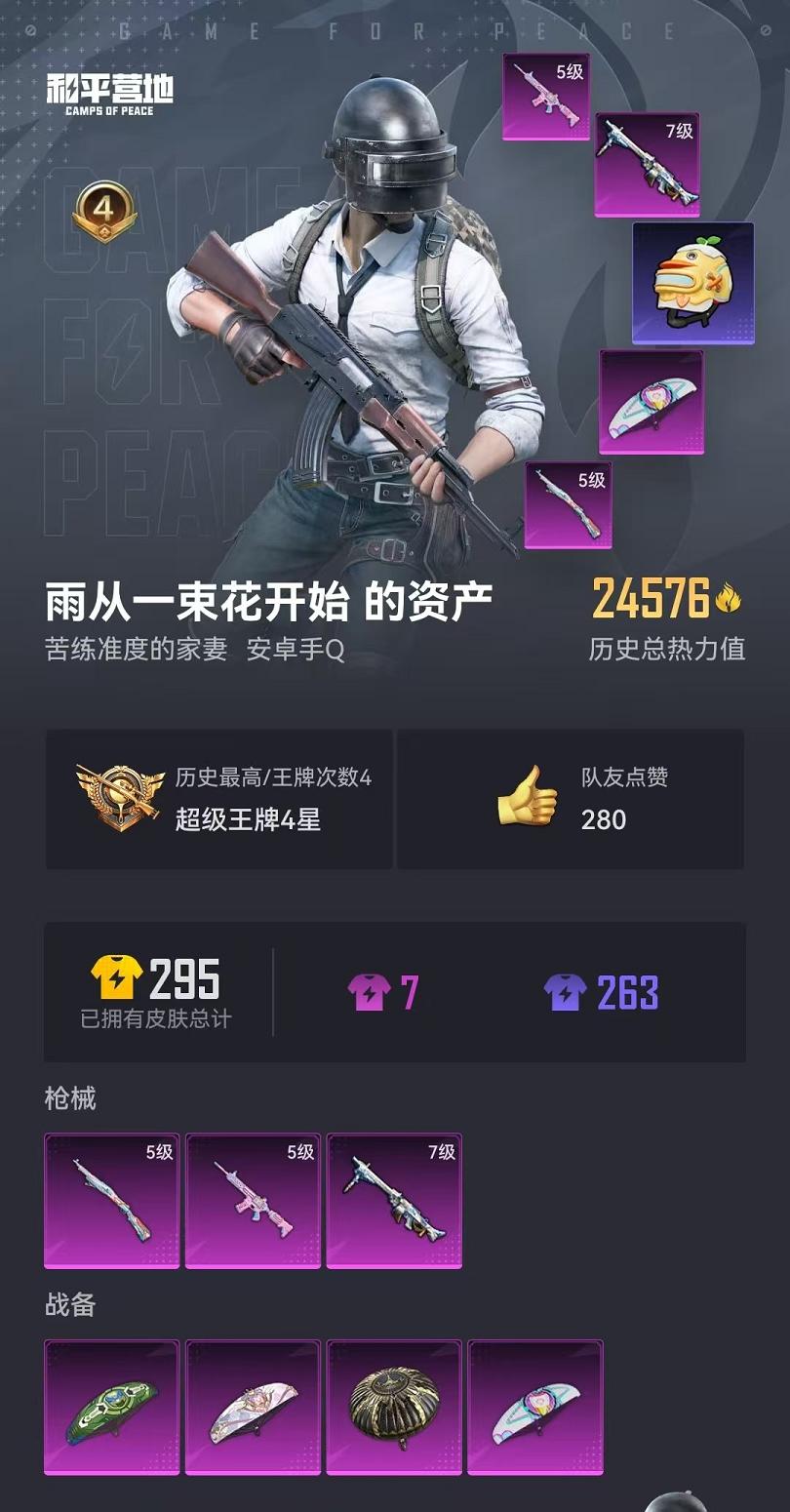 HPCMW3297572和平精英账号详情图17 HPCMW3297572和平精英账号详情图17