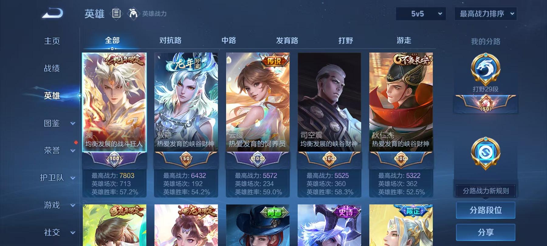 WZCMW3229549王者荣耀账号详情图2