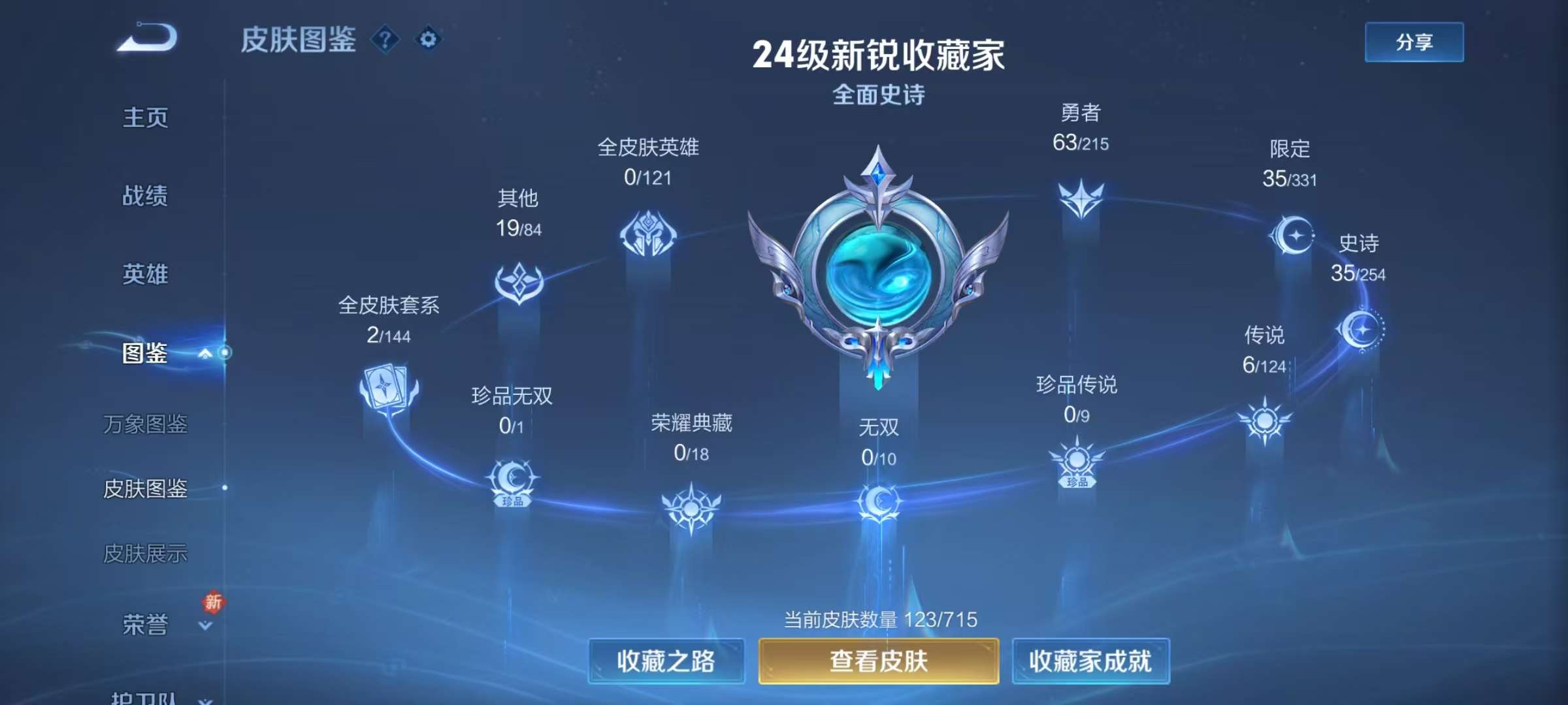WZCMW3215335王者荣耀账号详情图3 WZCMW3215335王者荣耀账号详情图3