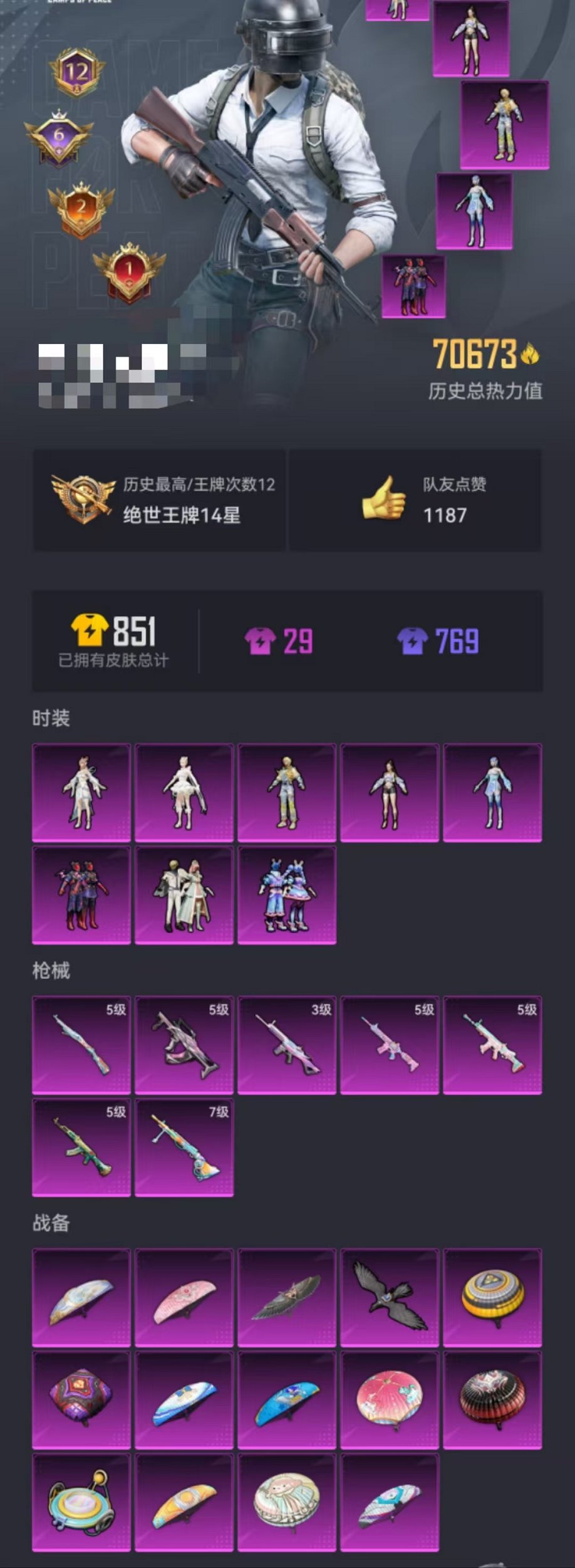 HPCMW3297991和平精英账号详情图11 HPCMW3297991和平精英账号详情图11