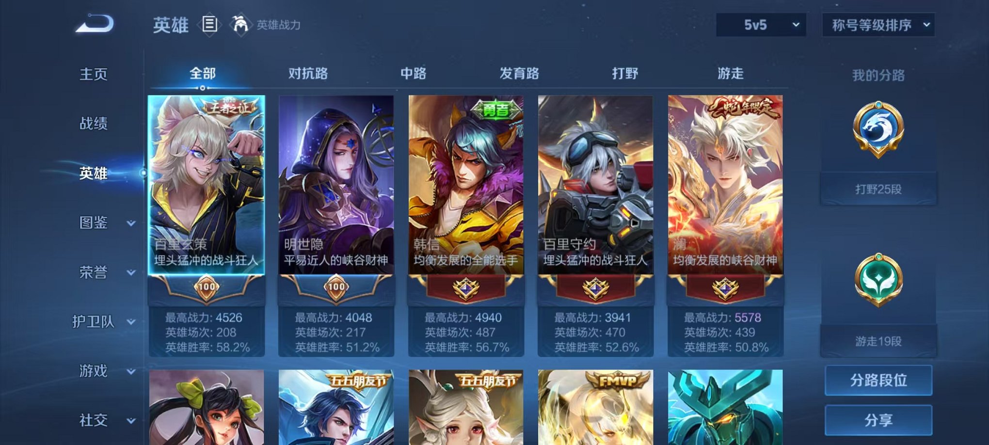 WZCMW3252247王者荣耀账号详情图2