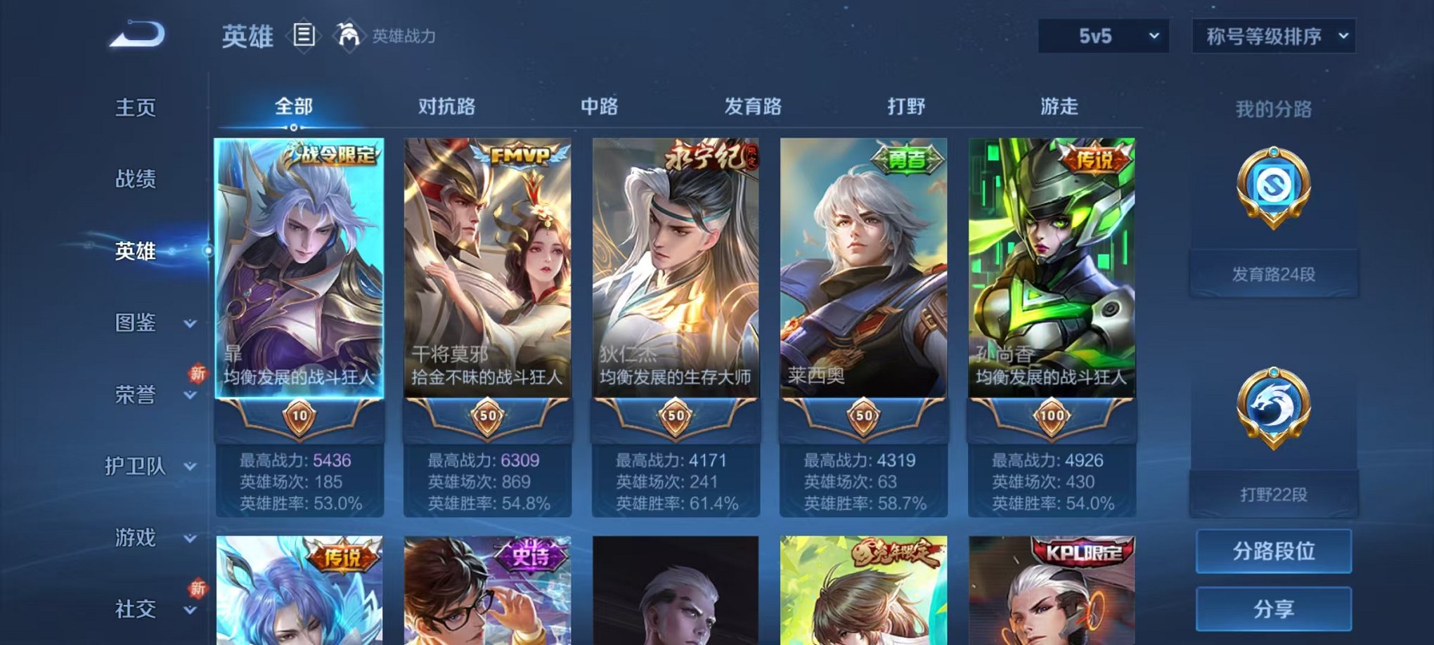 WZCMW3373226王者荣耀账号详情图2