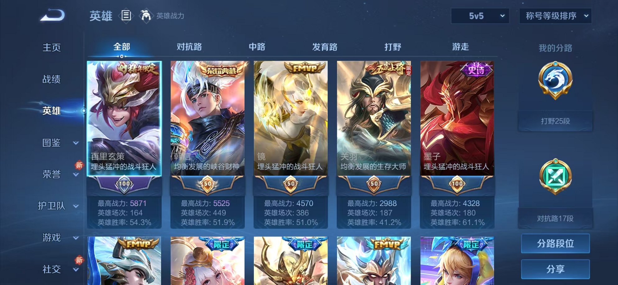 WZCMW3214214王者荣耀账号详情图3