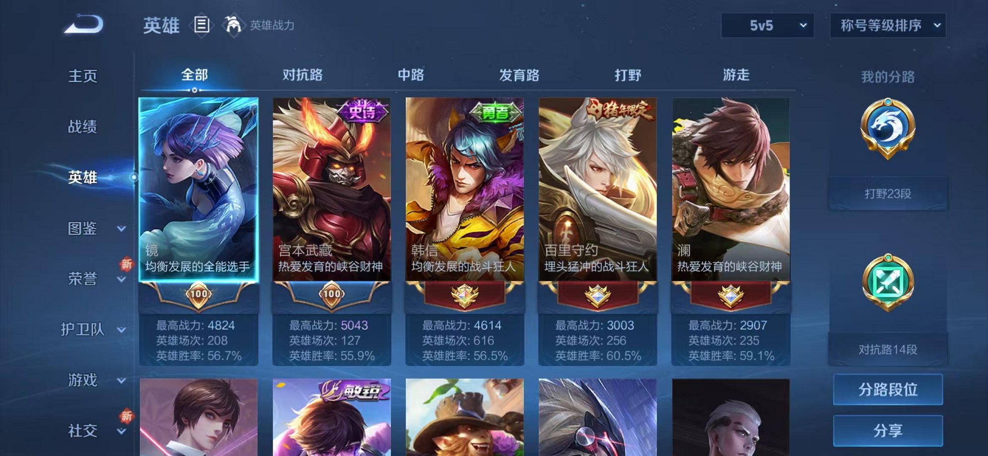 WZCMW3229860王者荣耀账号详情图3